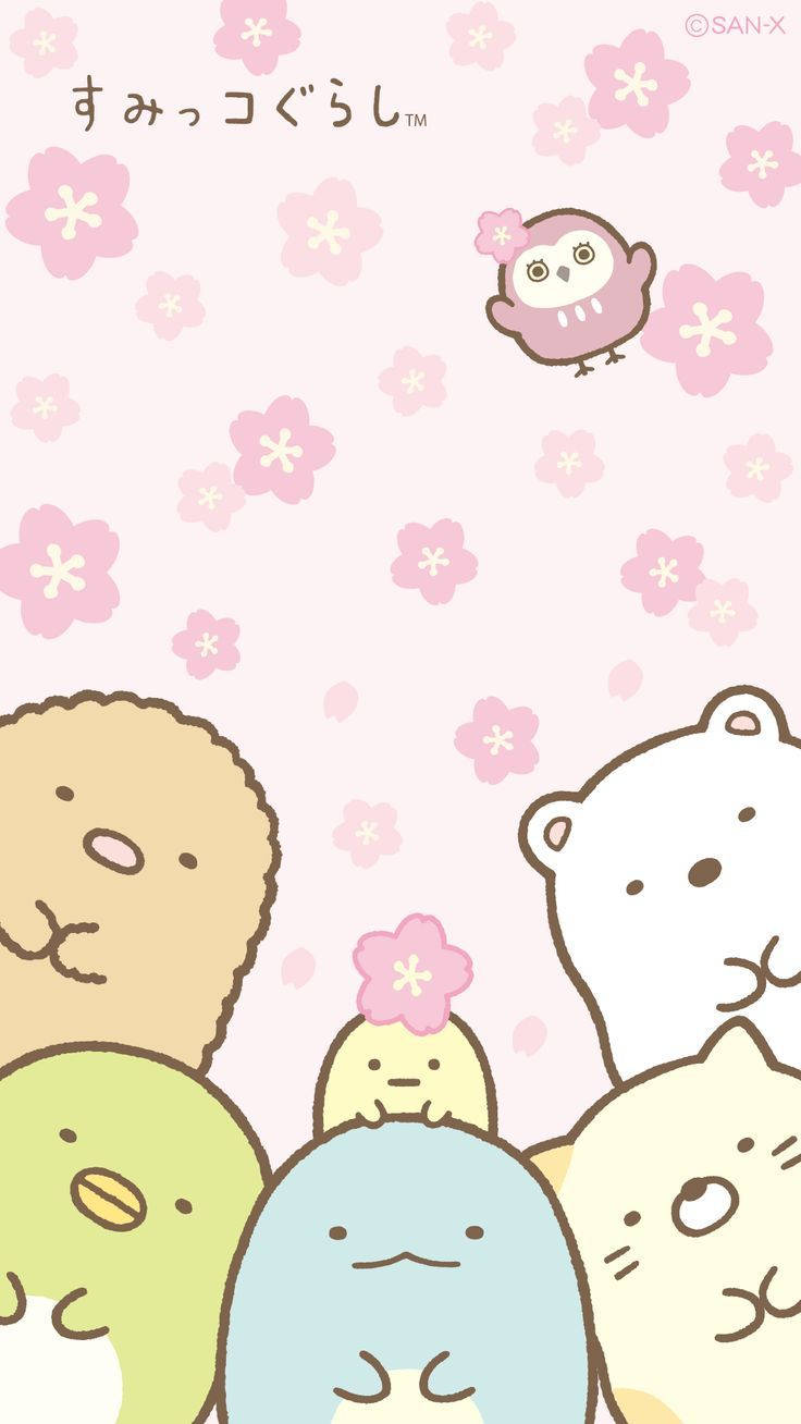 Magugustuhan ng mga Bata ang mga Kaibig-ibig na Kawaii Character na Ito Wallpaper