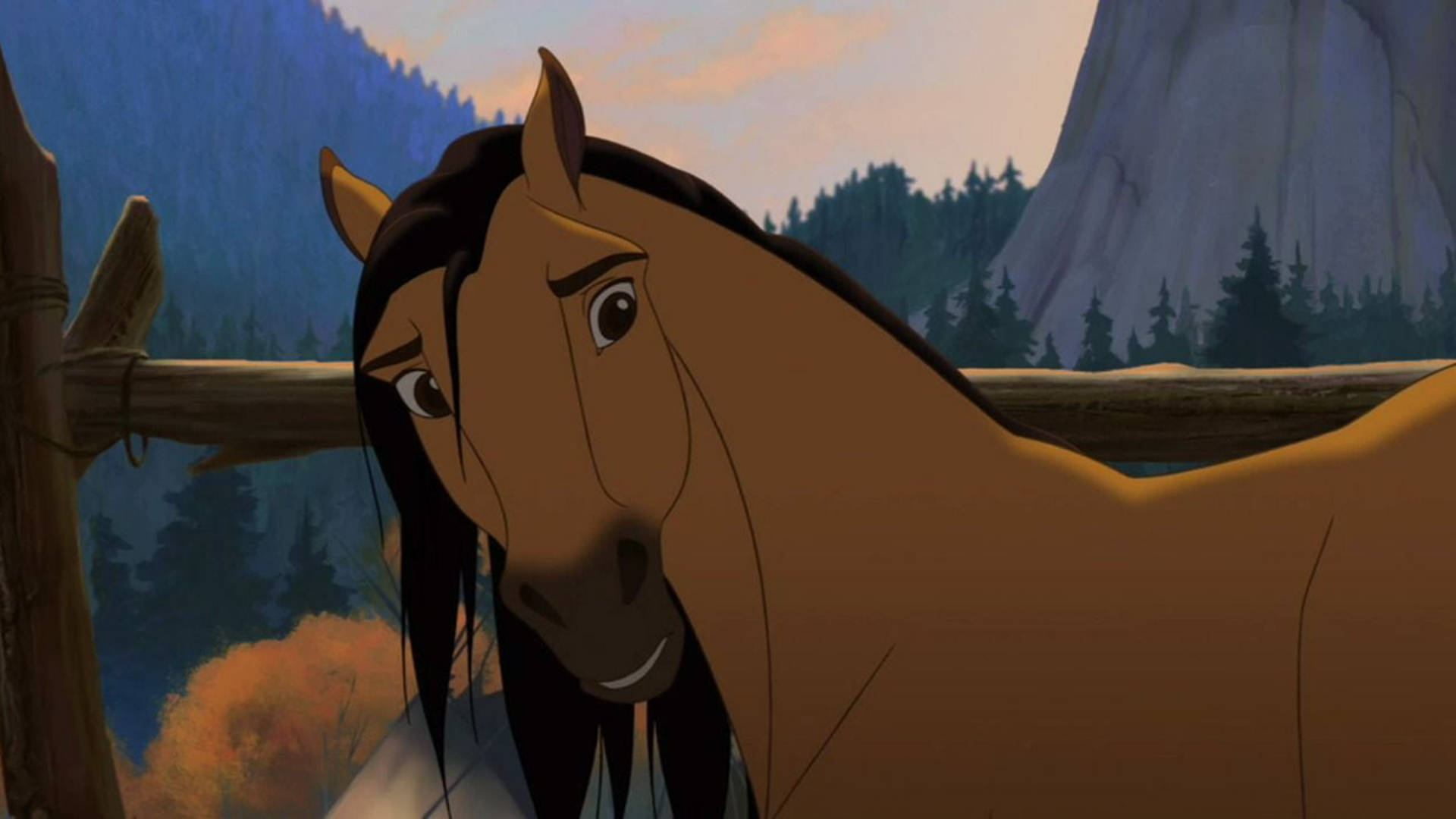 Mahaba at Malambot na Mane ni Spirit Mula sa Spirit: Stallion of the Cimarron Wallpaper