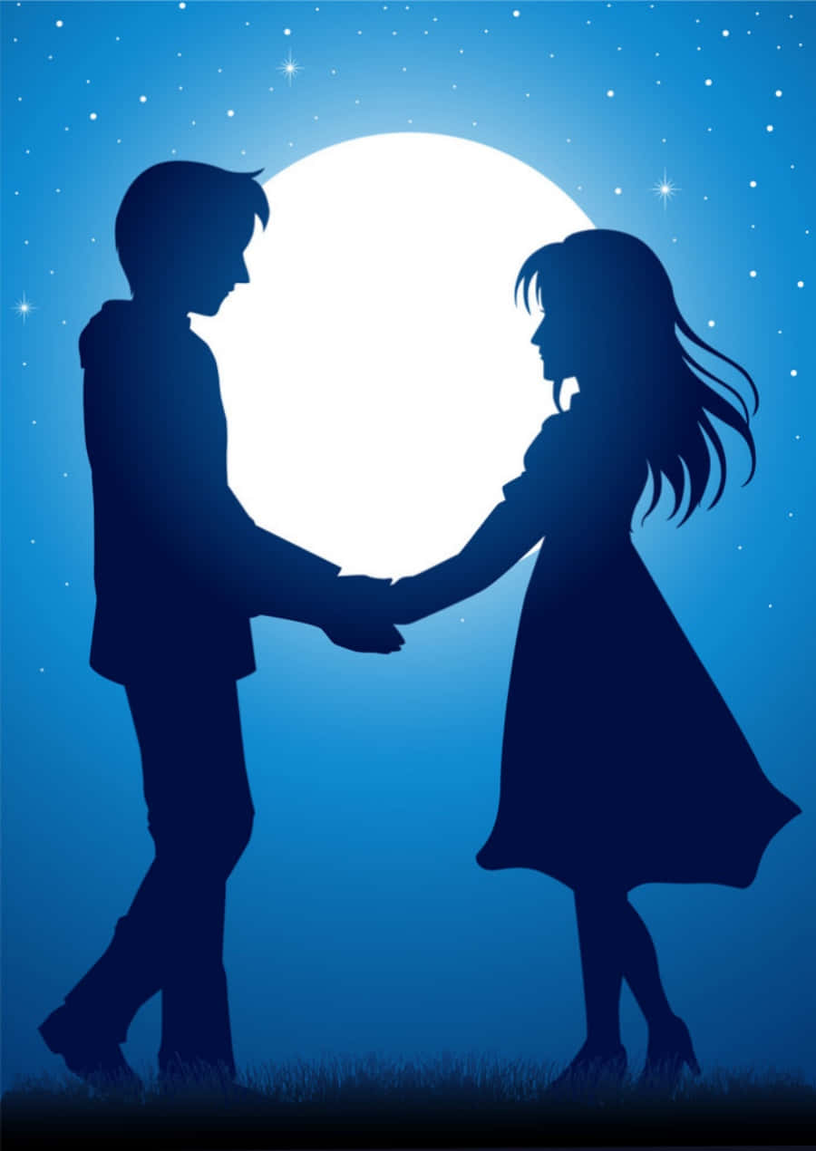 Mahal kita hanggang buwan at pabalik! Wallpaper