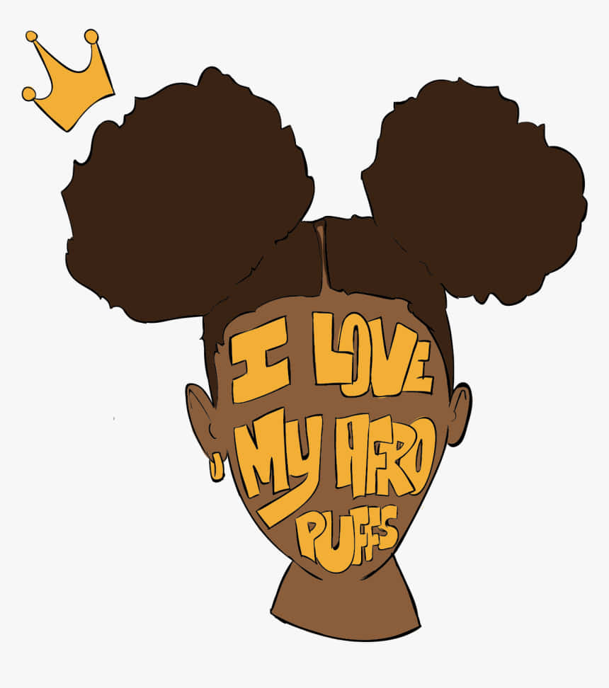 Mahal Ko ang Aking PFP Afro Puffs Wallpaper