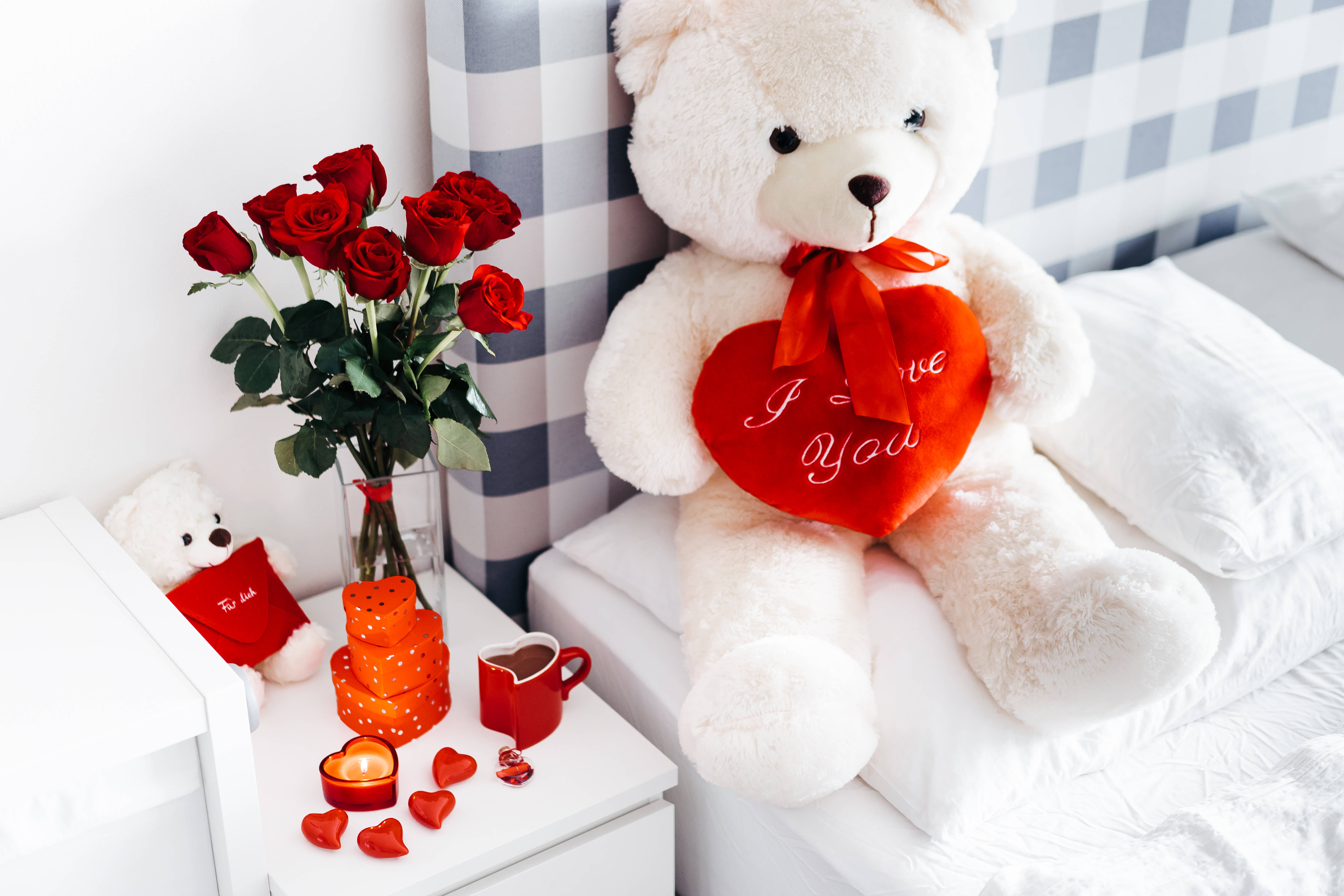 Mahal na Mahal Kita Teddy Bear Wallpaper