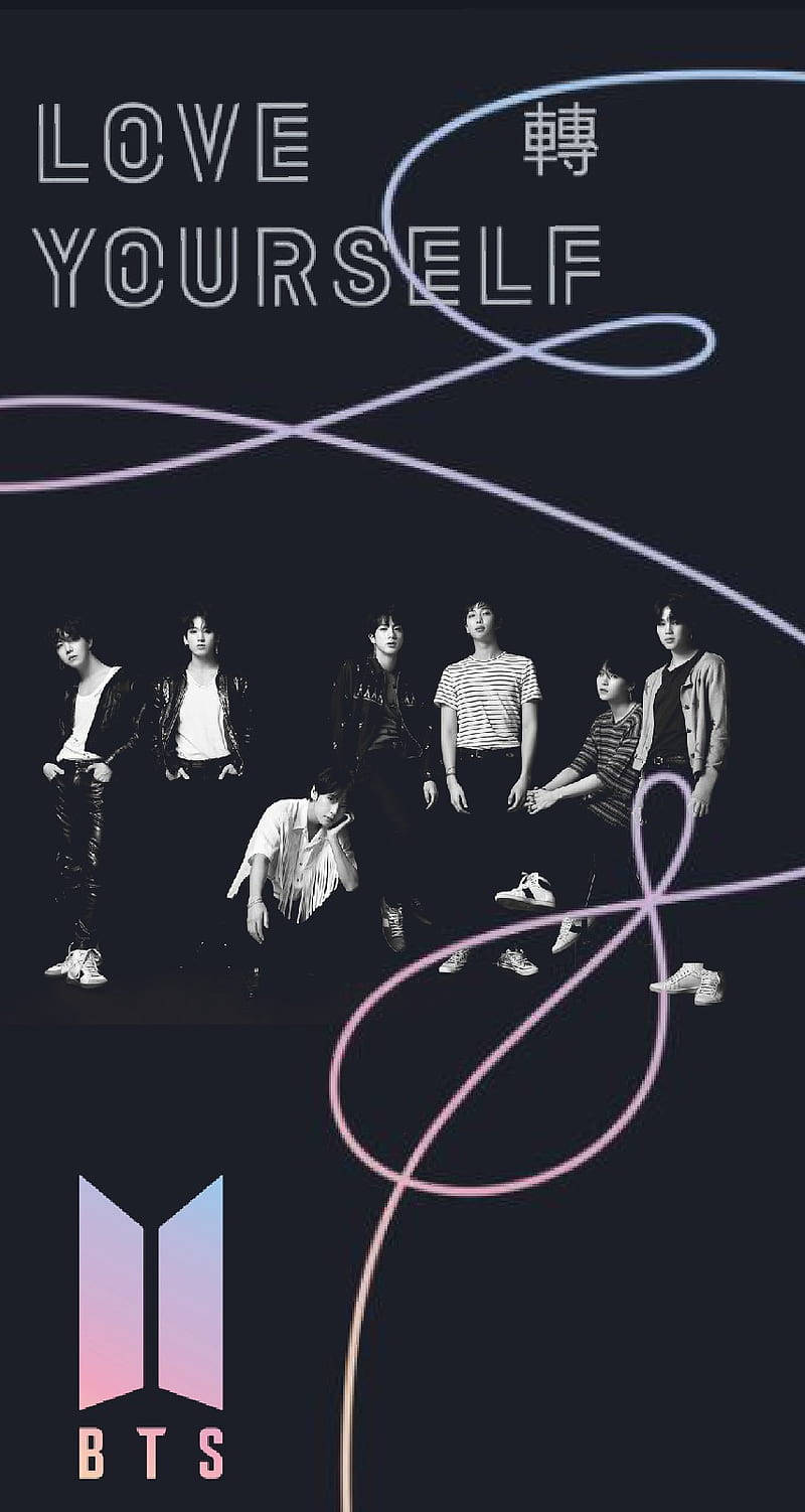 Mahalin ang Sarili BTS Logo Wallpaper