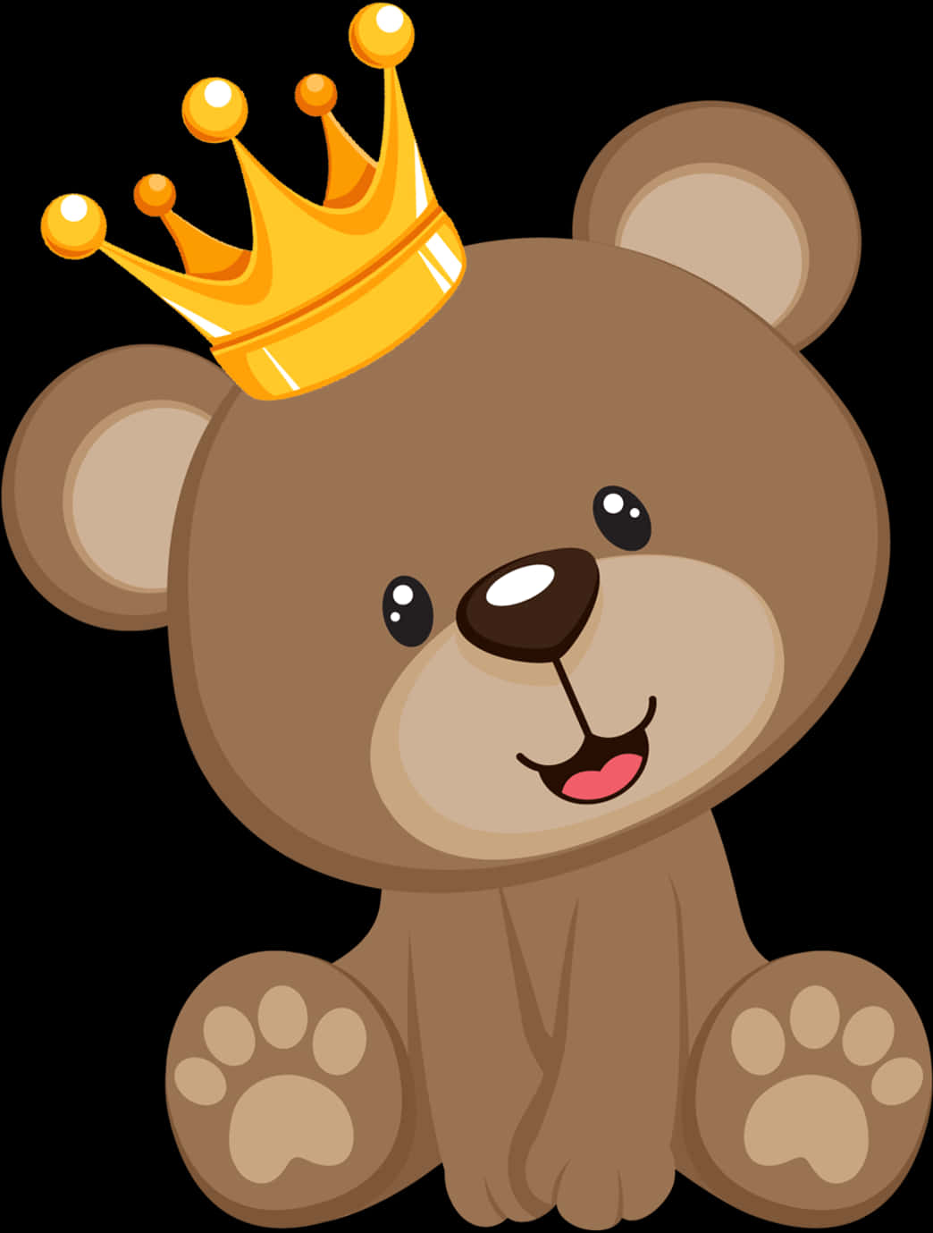 Maharlikang Teddy Bear Cartoon Wallpaper