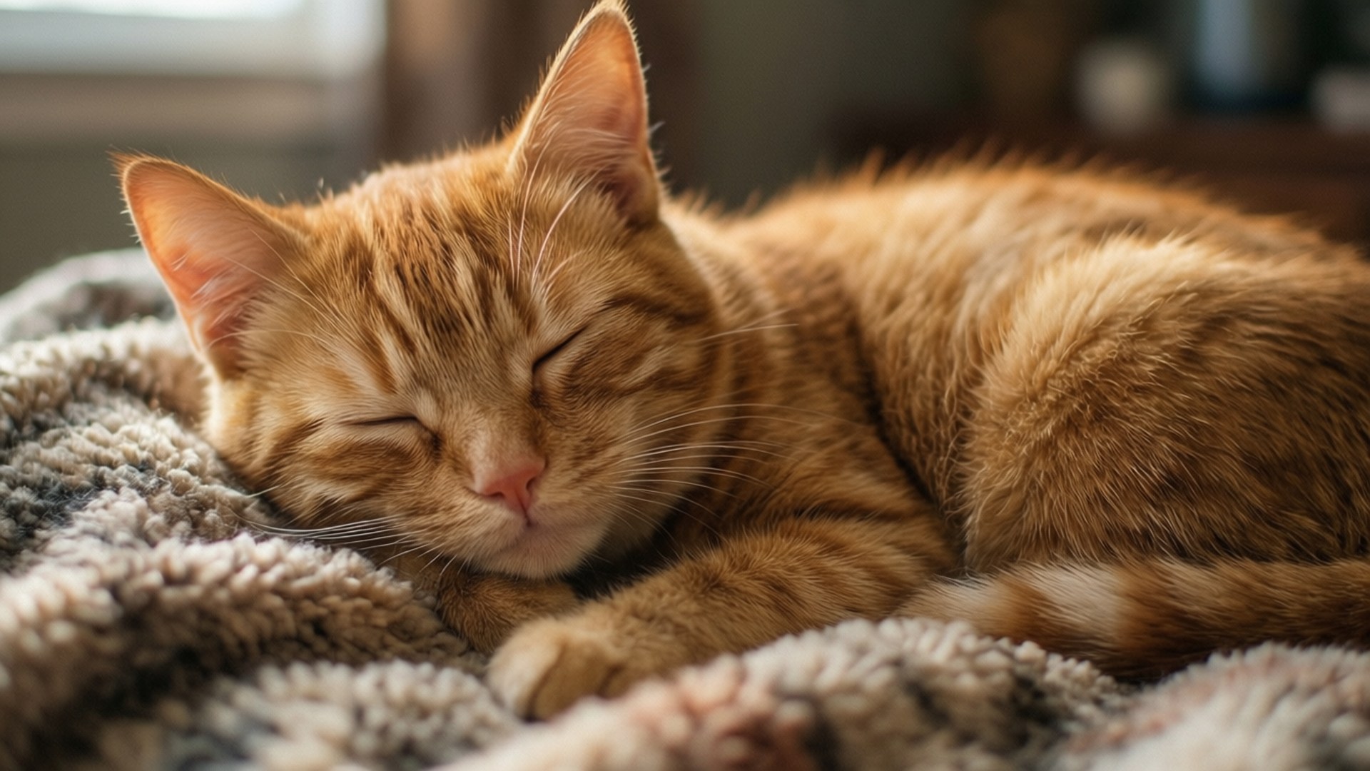 Mahimbing Pusa Wallpaper