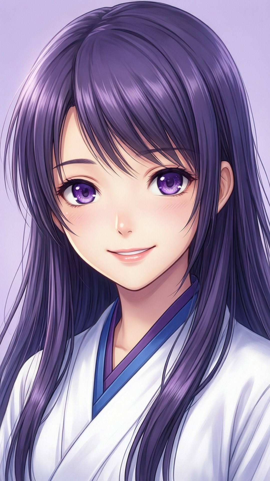 Mahinhing Ngiti ni Hinata Wallpaper