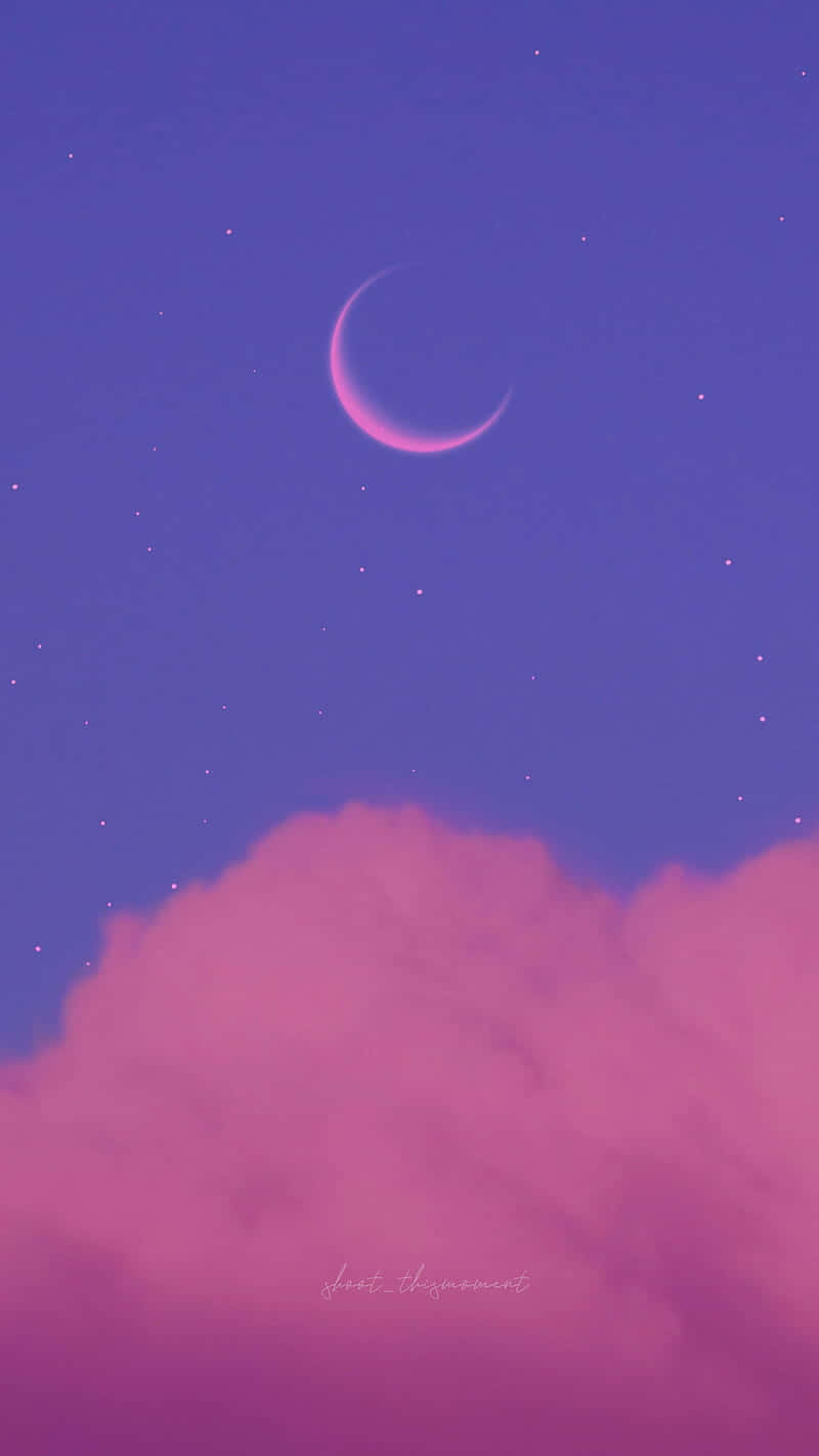 Mahiwaga at Maringal na Aesthetic na Ulap Wallpaper