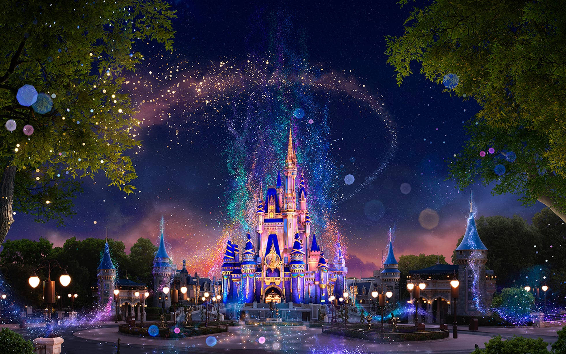 Mahiwagang Disneyworld Wallpaper