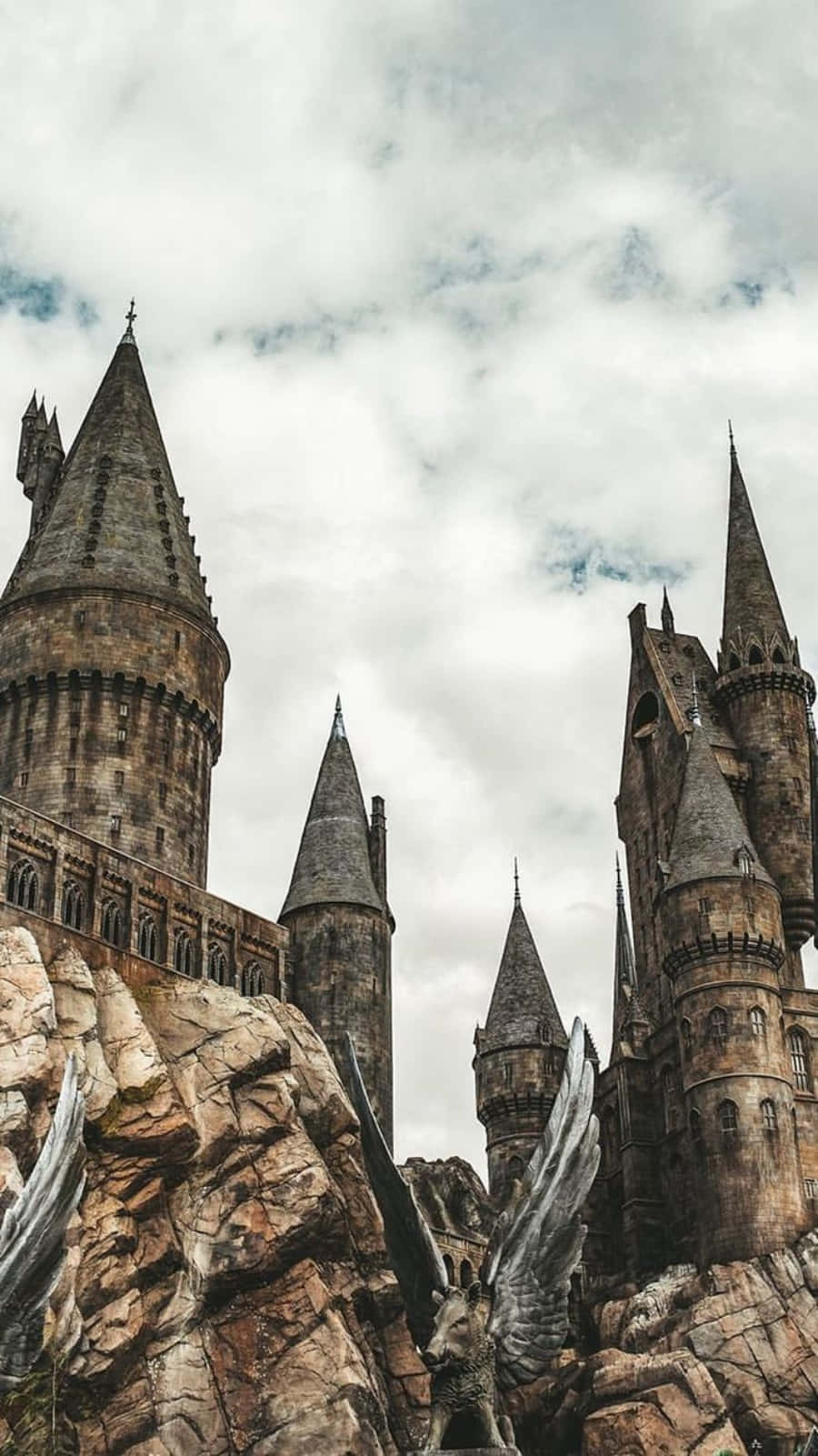 Mahiwagang Estetika ng Hogwarts Wallpaper
