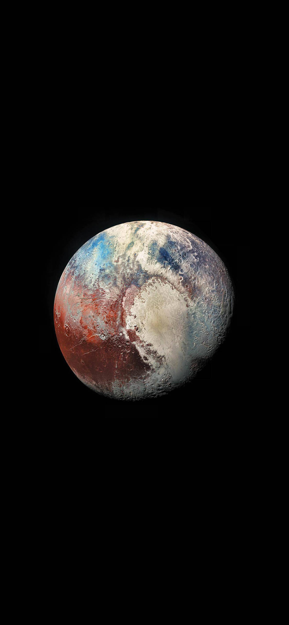 Mahiwagang Ibabaw ng Pluto Inihayag sa Nakakamang AMOLED Wallpaper