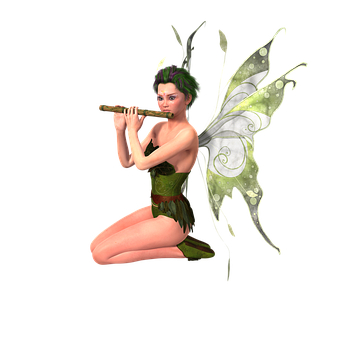 Mahiwagang Manunugtog ng Plawta na Diwata Wallpaper