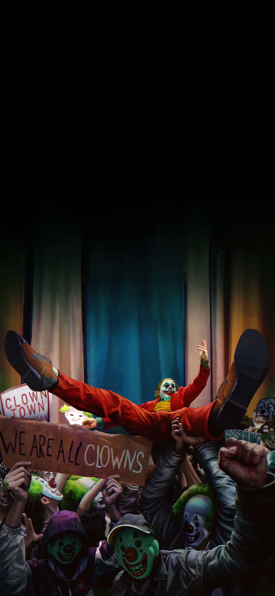 Mahiwagang Paglalarawan ng Joker Wallpaper