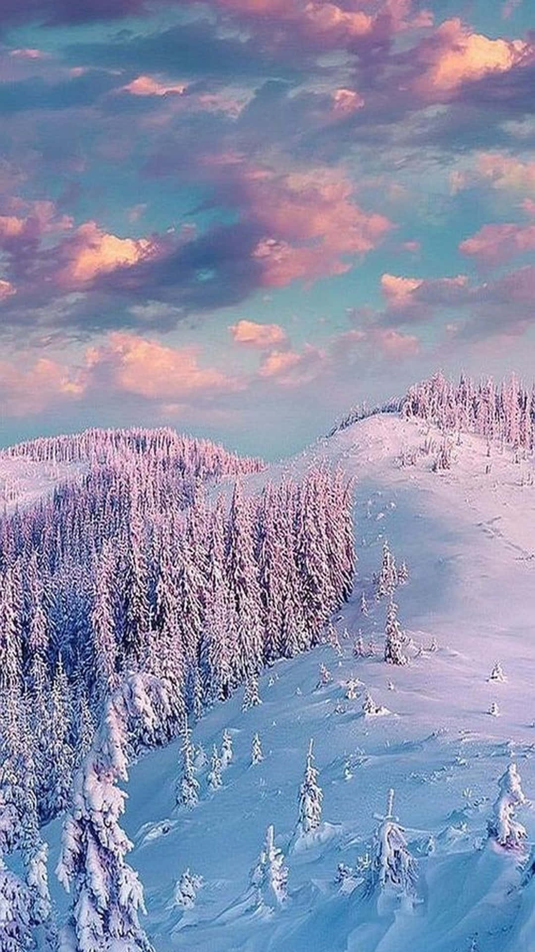 Mahiwagang Winter Wonderland Wallpaper