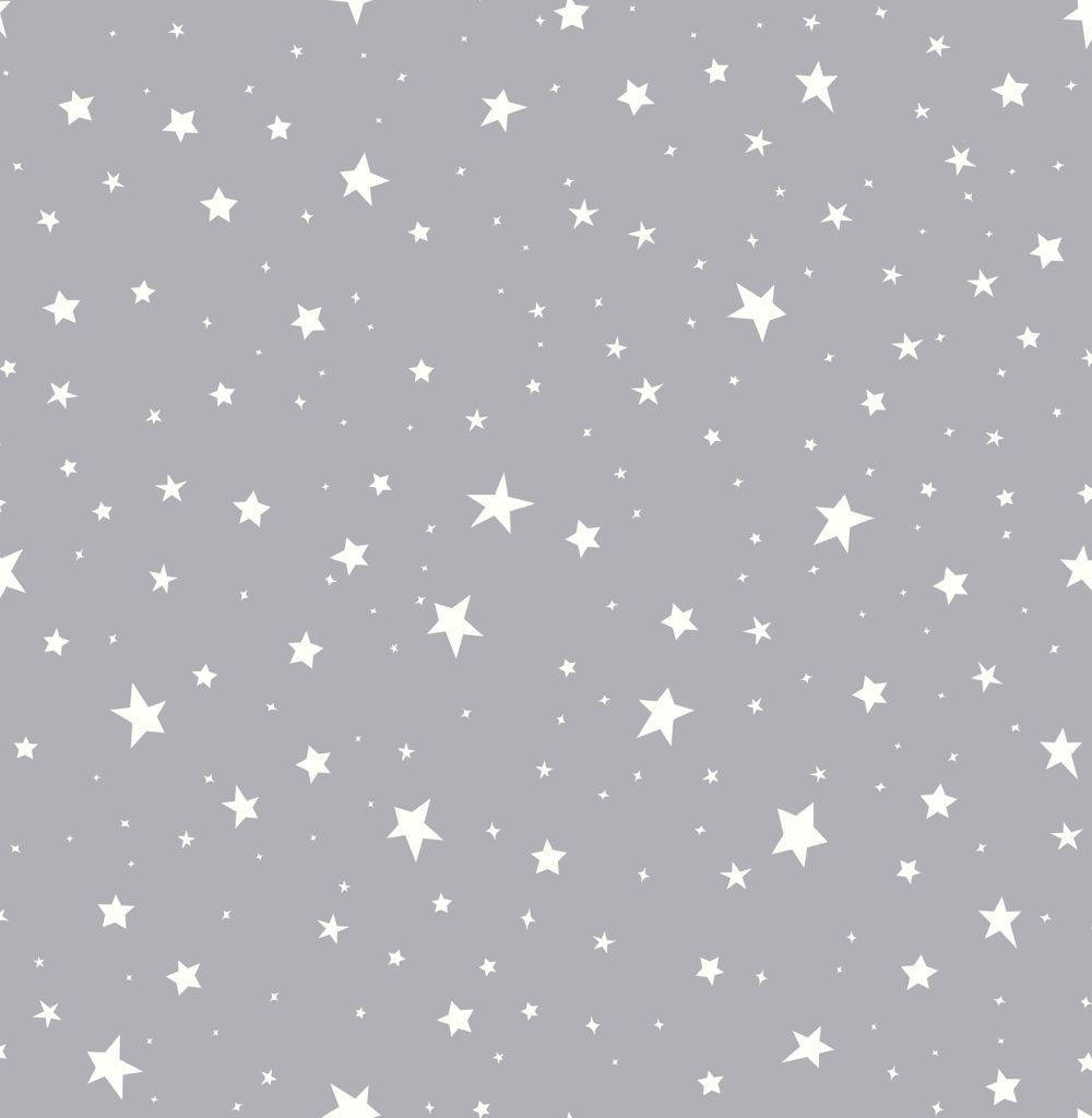 Maingat na Inilagay na mga Bituin na Sumisikat sa Gabi Langit Wallpaper