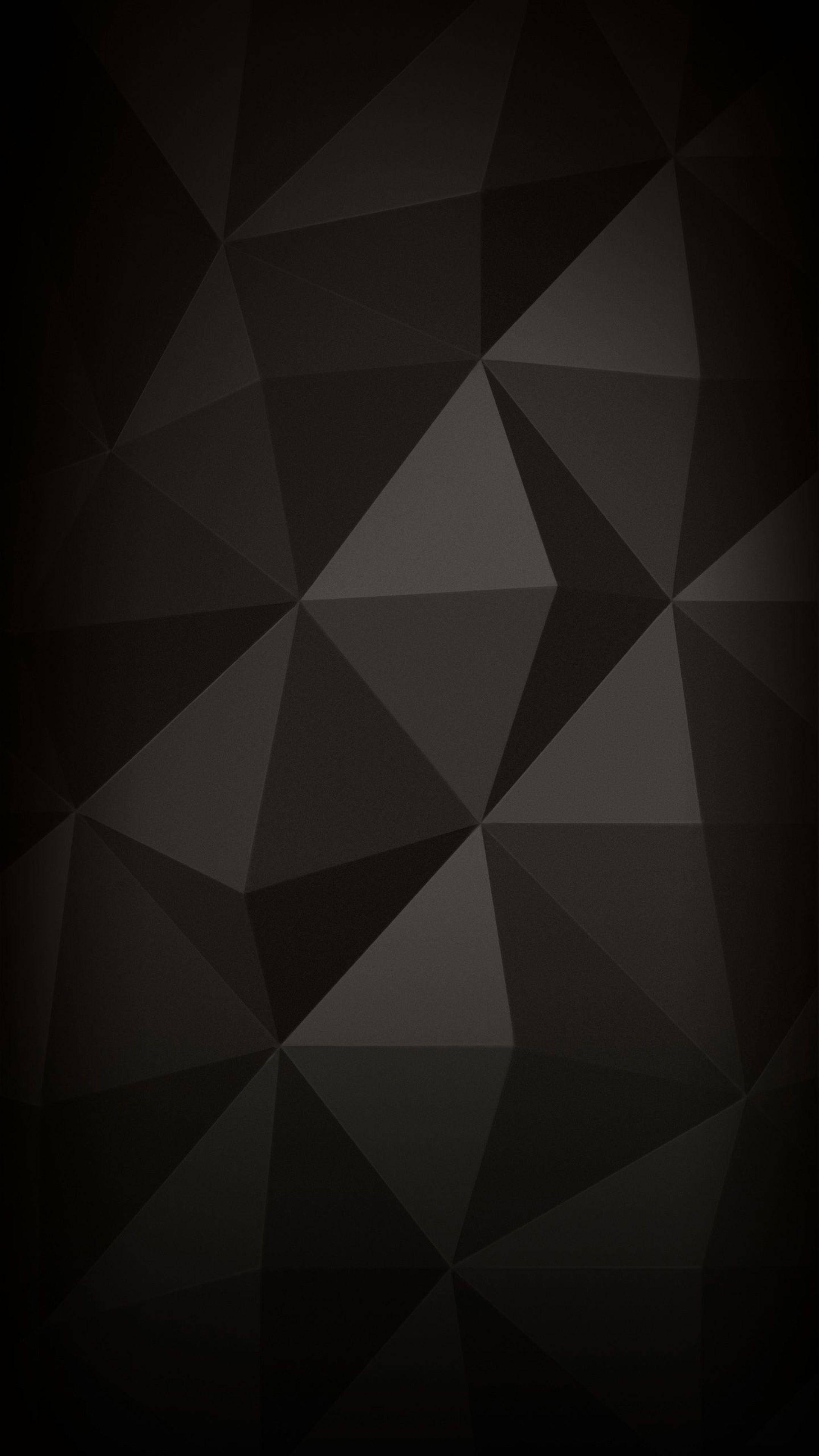 Maitim na Telepono na Geometric 4K Ultra HD Wallpaper