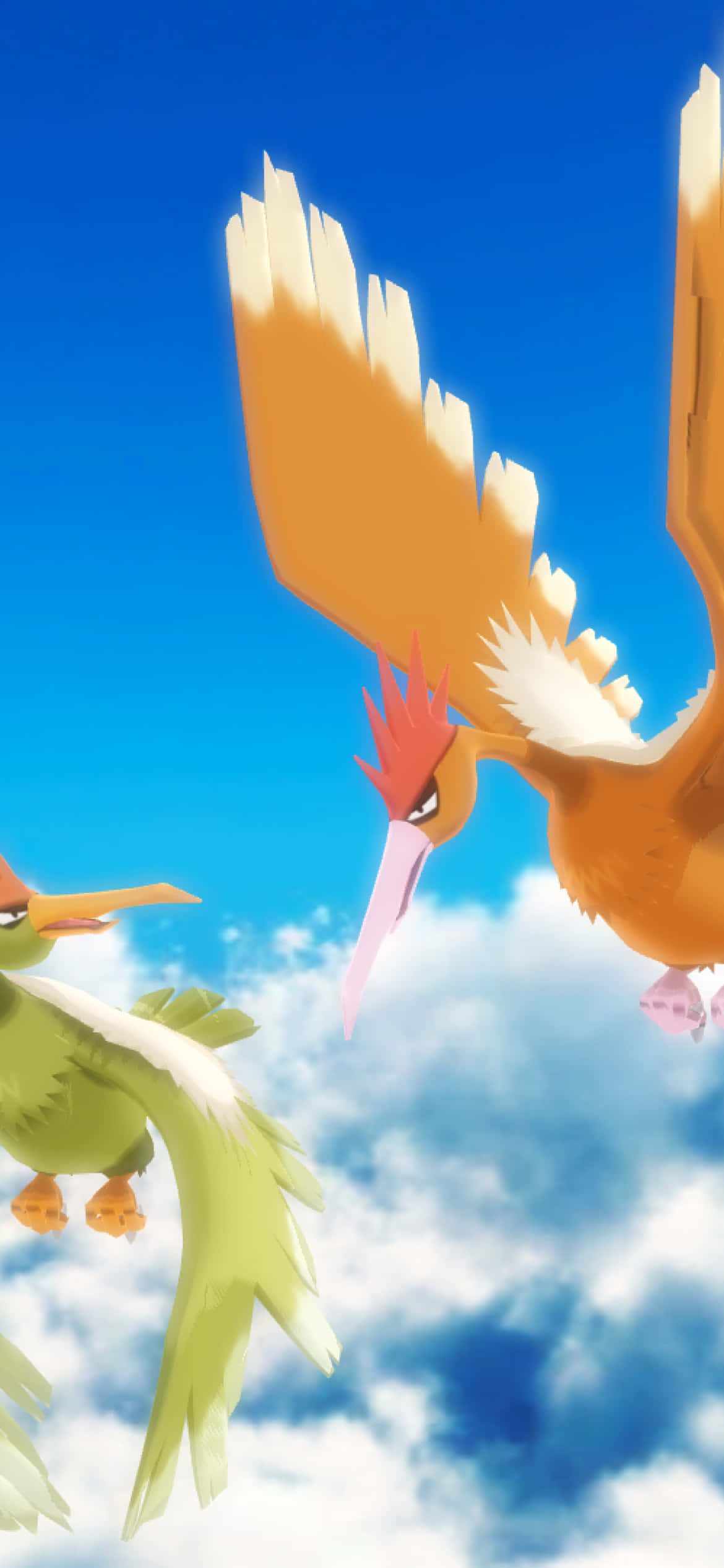 Majestic Fearow sa Langit Wallpaper