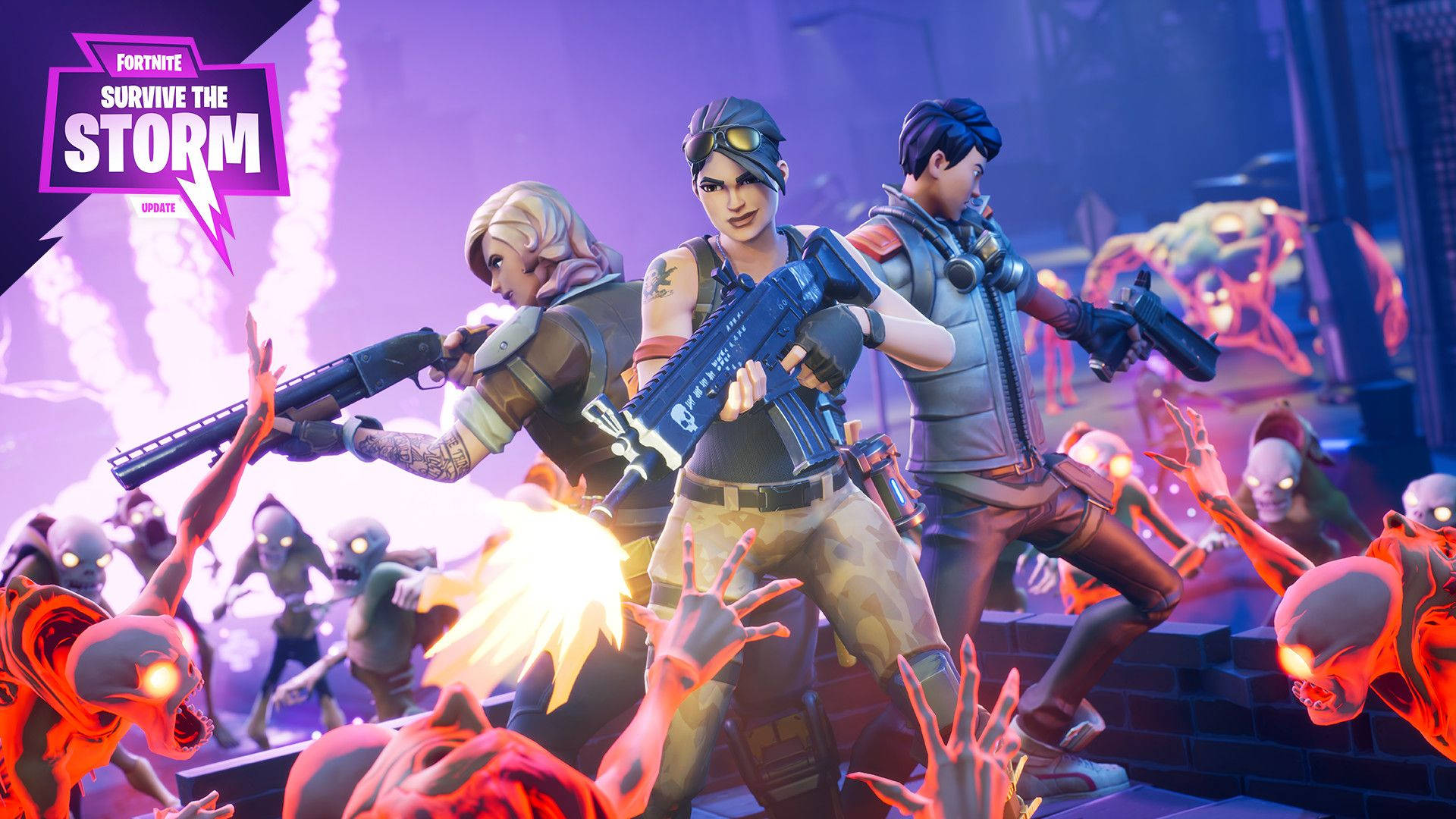 Makaligtas sa Bagyo sa Fortnite Wallpaper