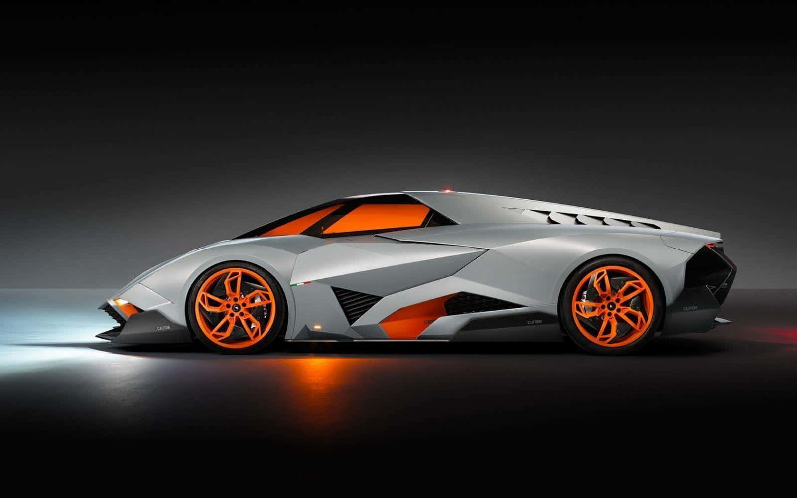 Makapangyarihang Pulang Sports Car sa Aksyon Wallpaper