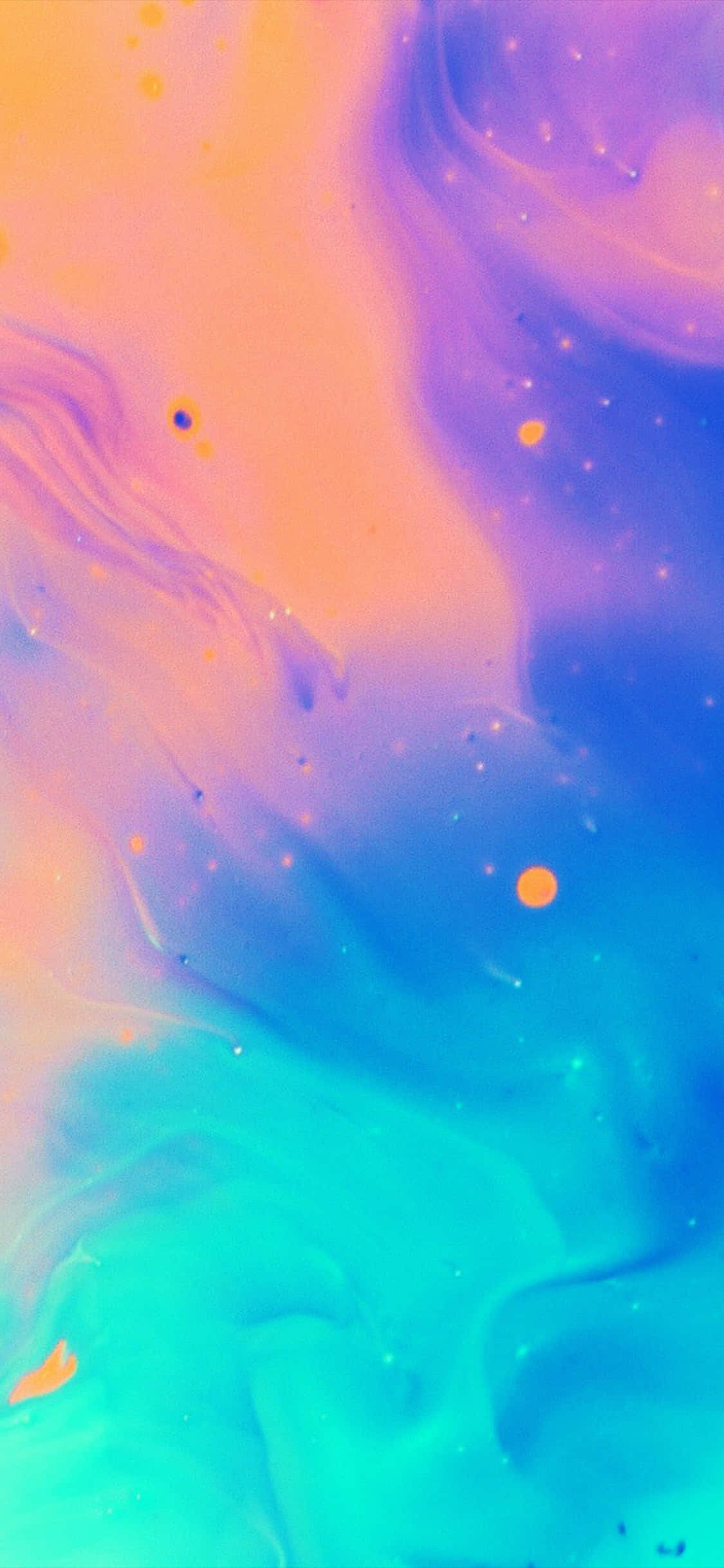 "Gawing Makulay ang Iyong Telepono gaya ng Iyong Buhay gamit isang Pastel Rainbow iPhone" Wallpaper