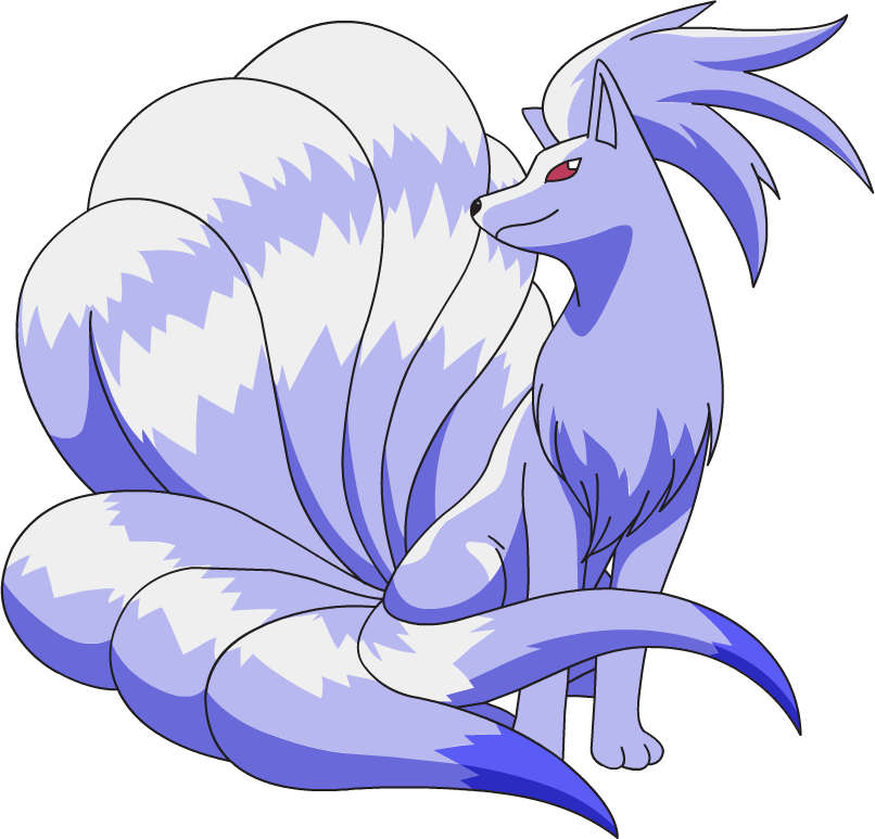Makintab na Sining ng Ninetales Wallpaper