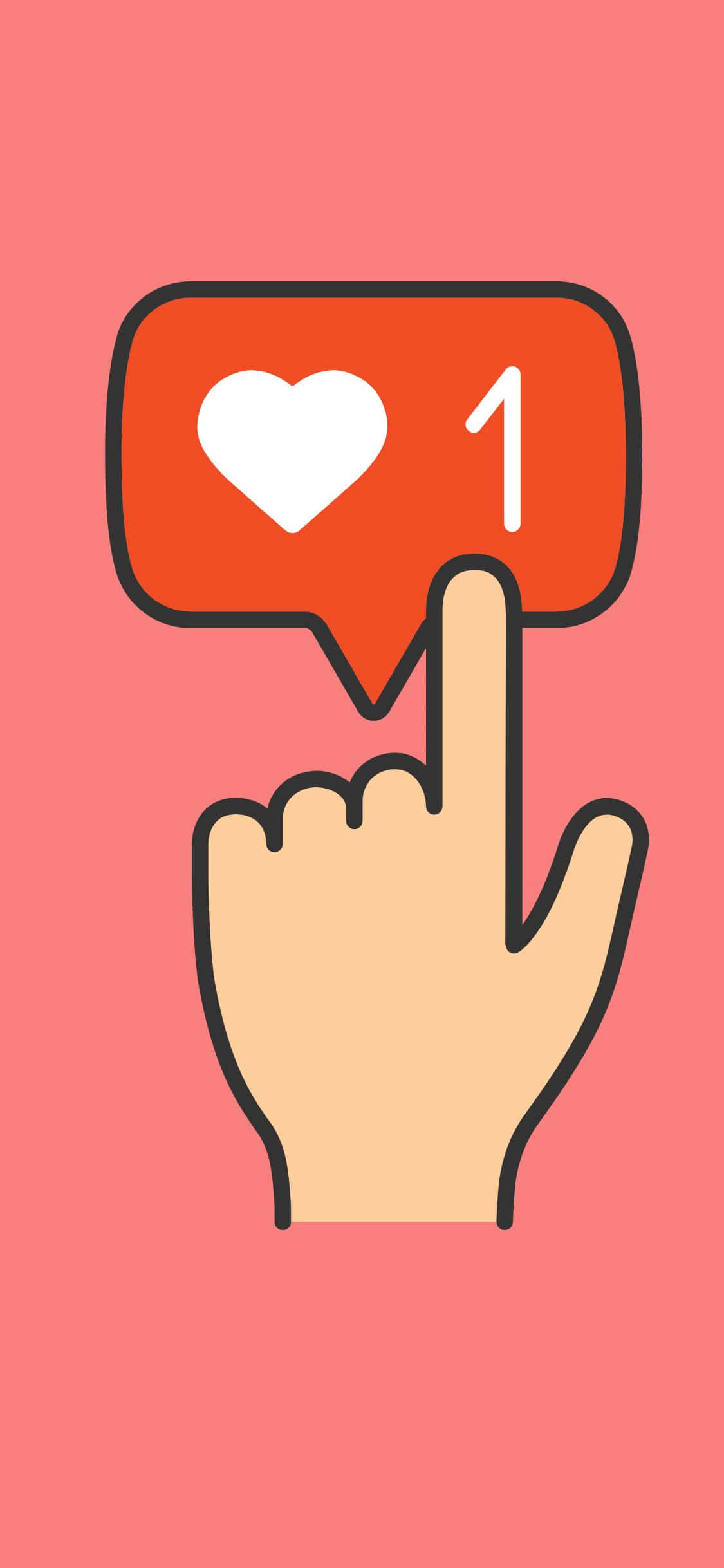Makonekta, mag-share at manatiling nakikipag-ugnayan sa mundo gamit ang iPhone X Social. Wallpaper
