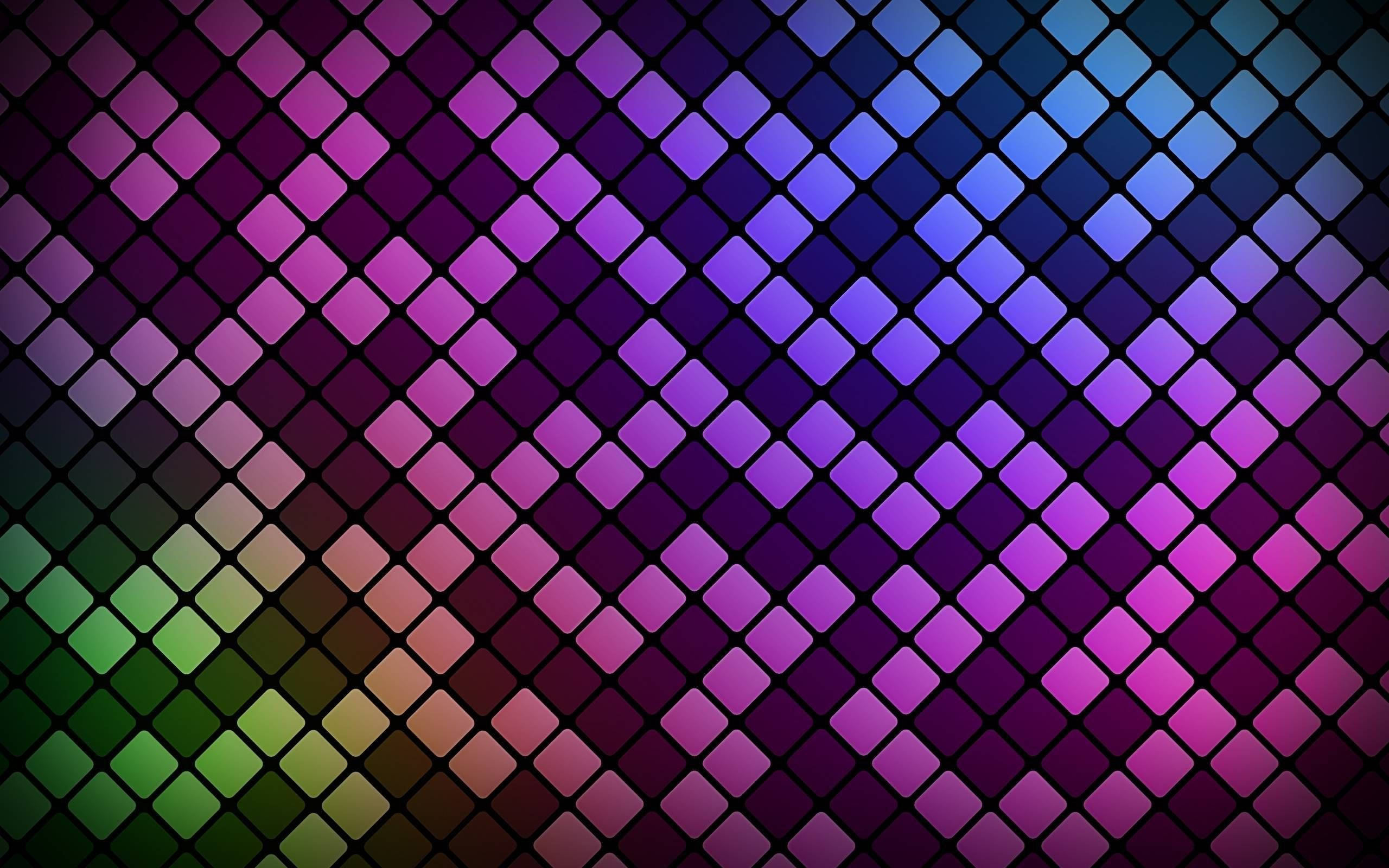 Makulay na Abstract na Parisukat Wallpaper