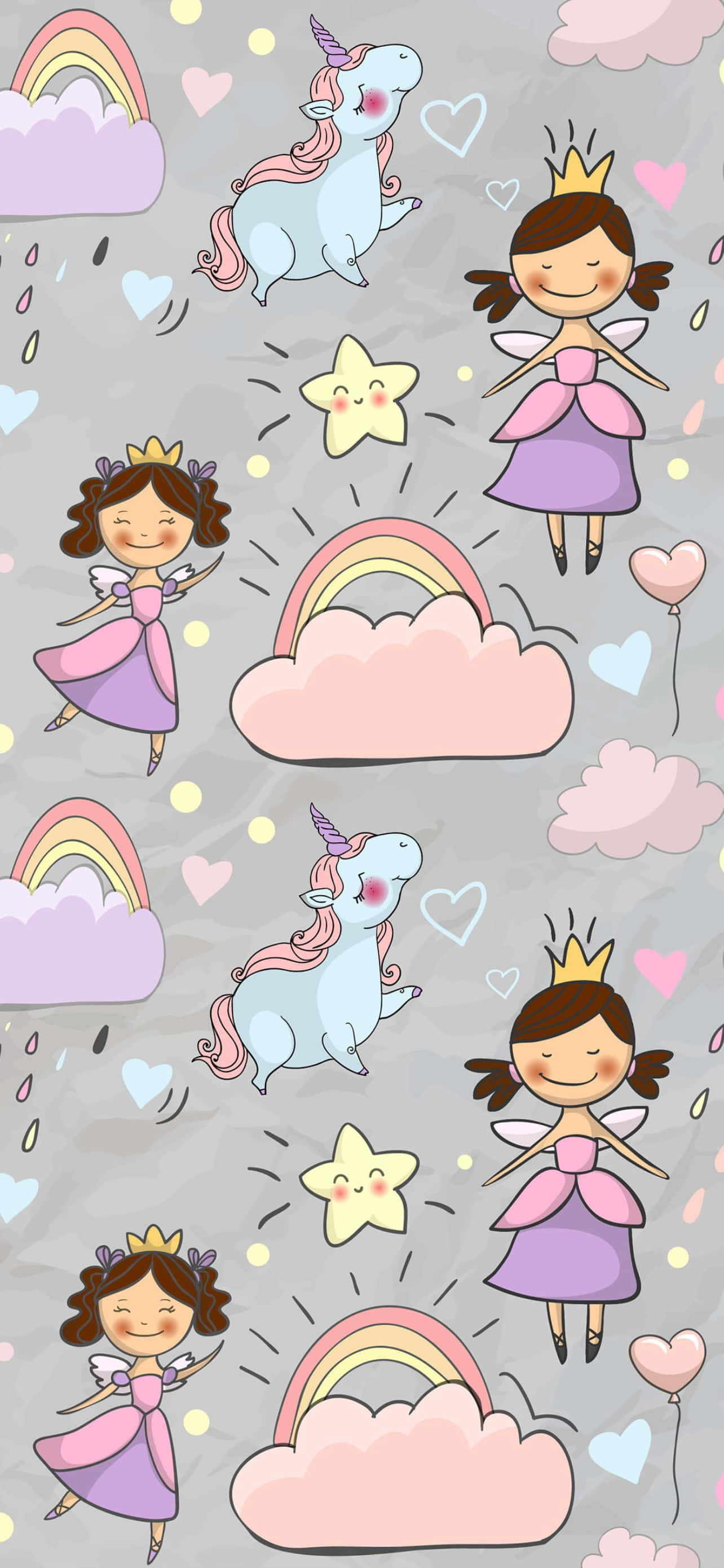 Makulay na Abstrak na Sining Wallpaper