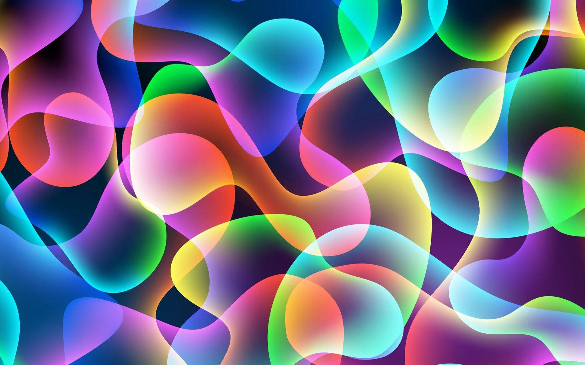 Makulay na Astig na Abstract Pattern Wallpaper