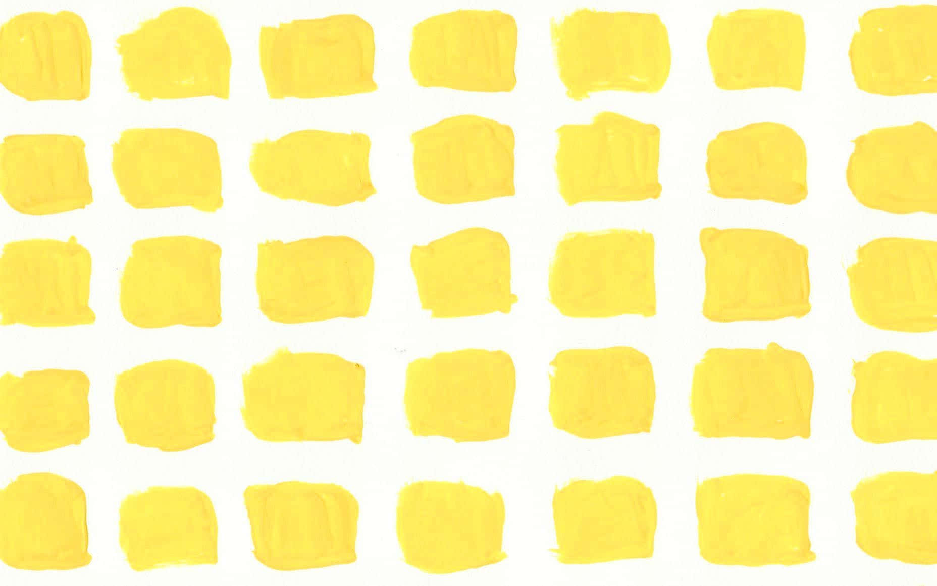Makulay na Dilaw na Pader na may Bukas na Bintana at mga Nakapot na Halaman Wallpaper