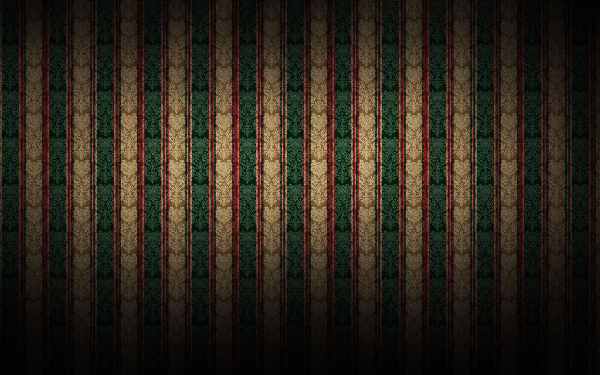 Makulay na Disenyong Victorian Wallpaper