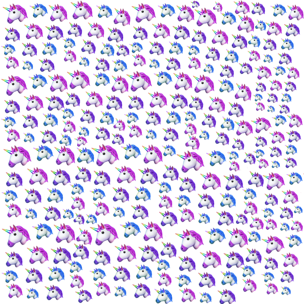 Makulay na Disenyo ng Unicorn Wallpaper