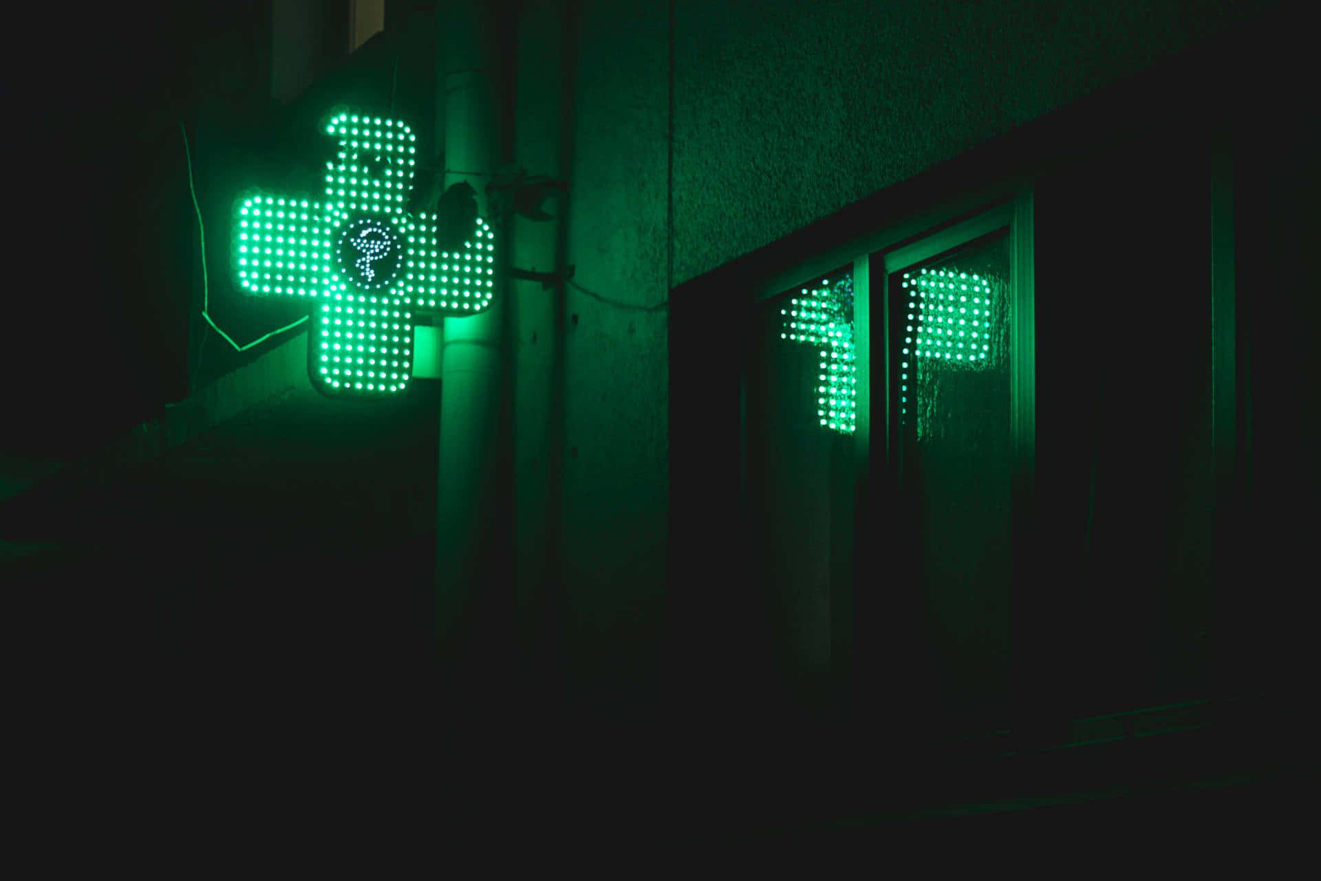 Makulay na Neon Green na Aesthetic Background Wallpaper