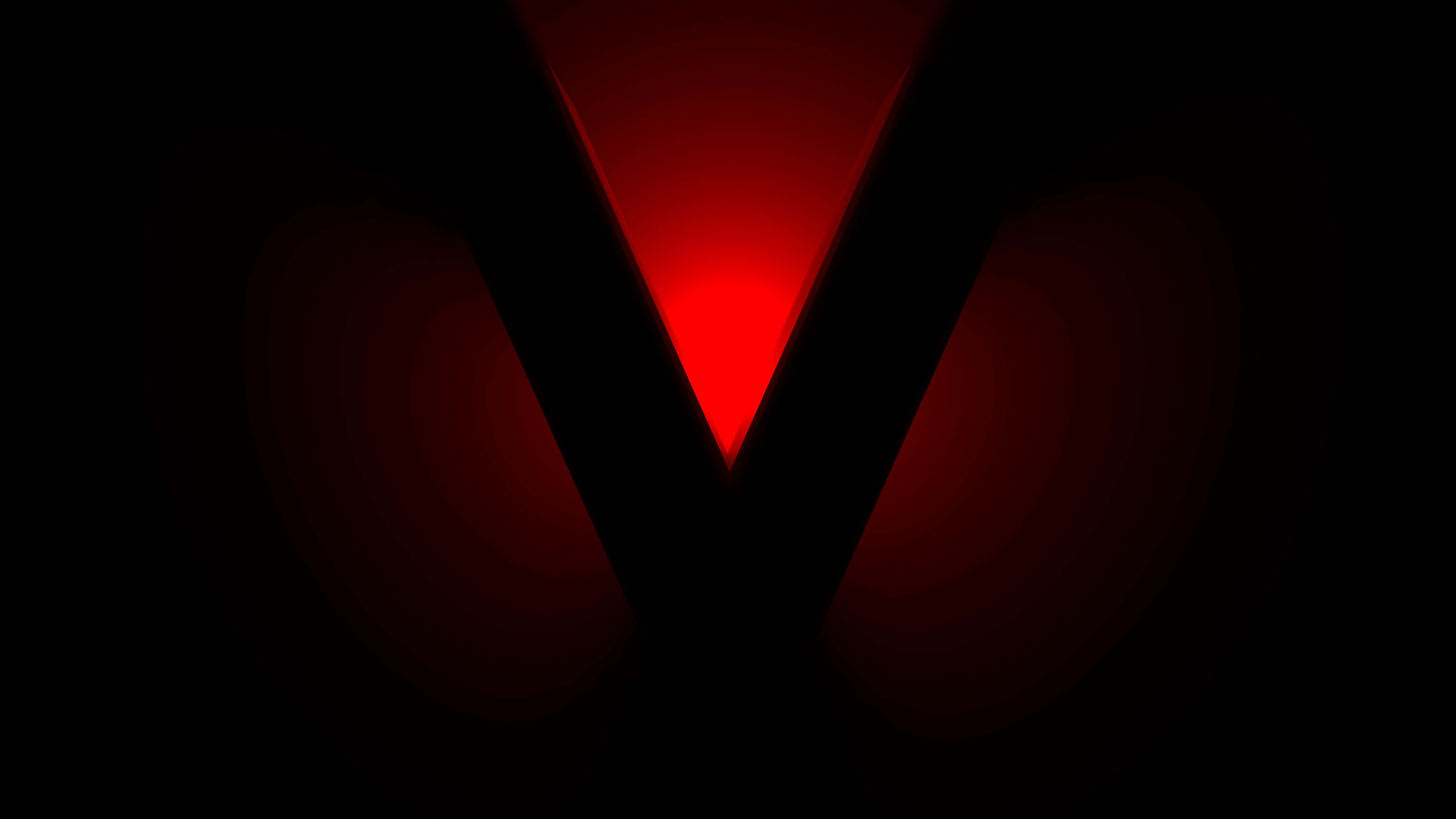 Makulay na Neon Red Abstract Background Wallpaper