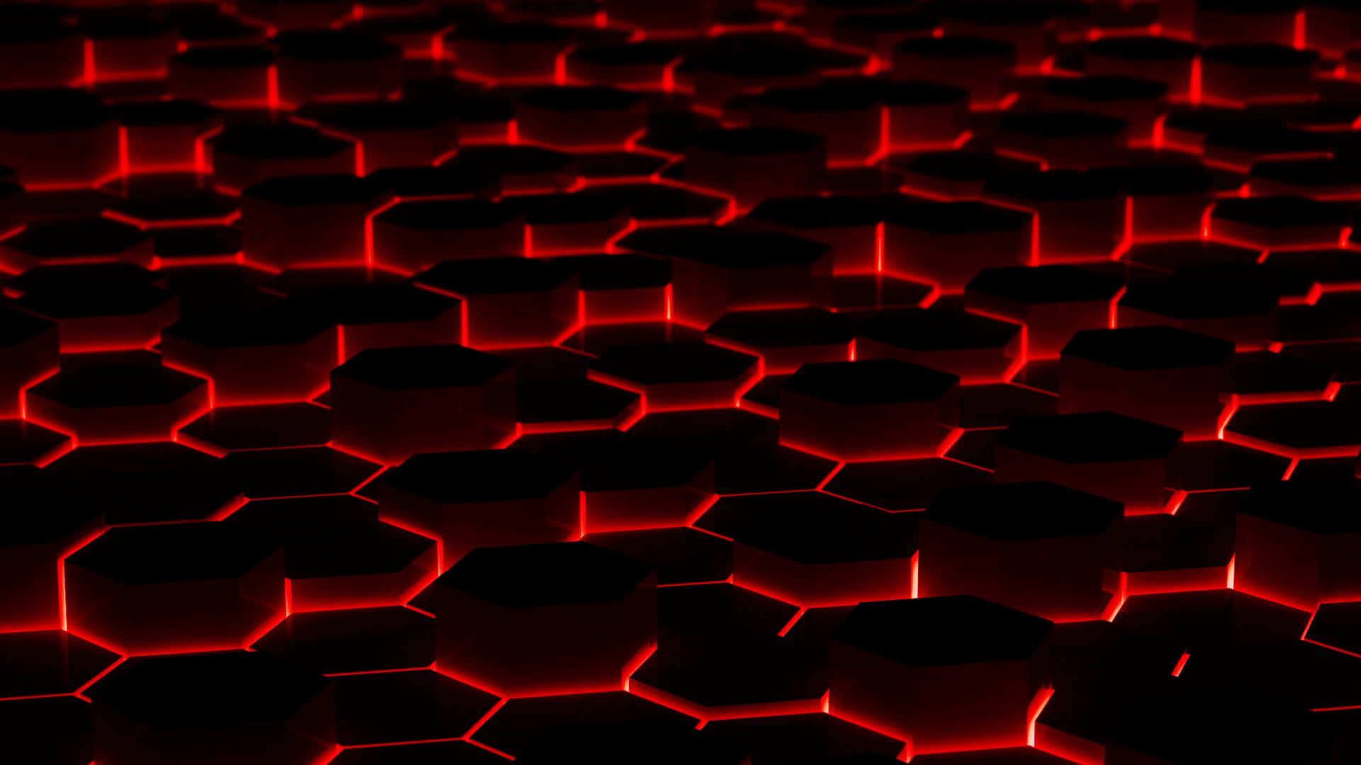 Makulay na Neon Red na Liwanag Wallpaper