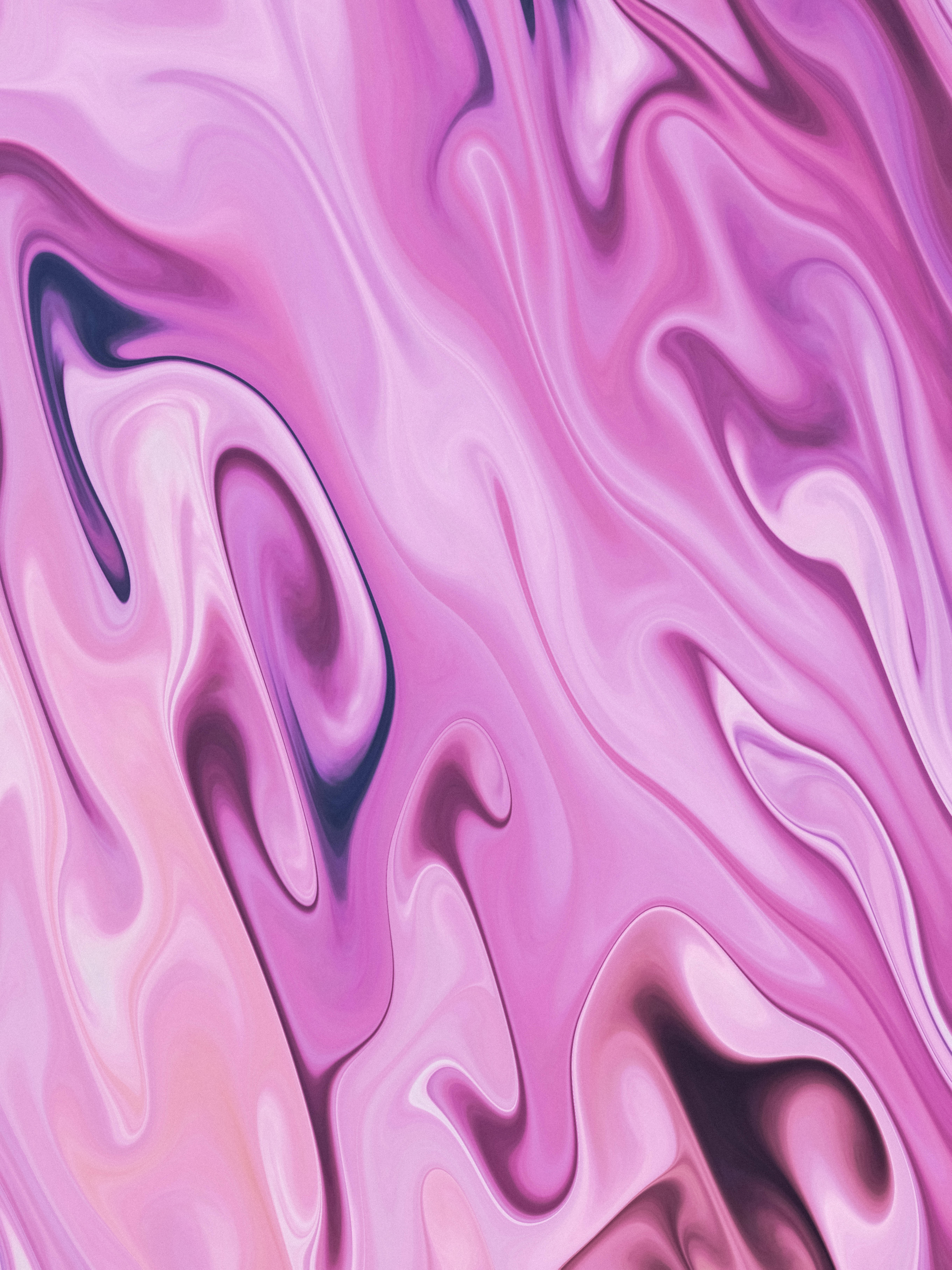 Mala-Lila na Aesthetic na Swirls Wallpaper