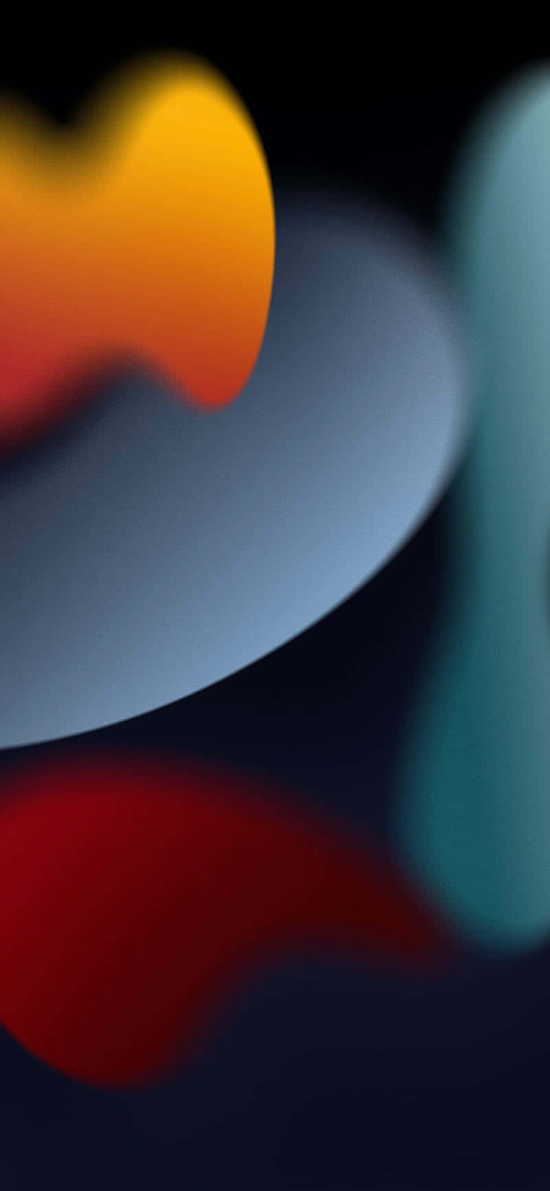 Malabong Mga Hugis para sa iOS 3 Wallpaper