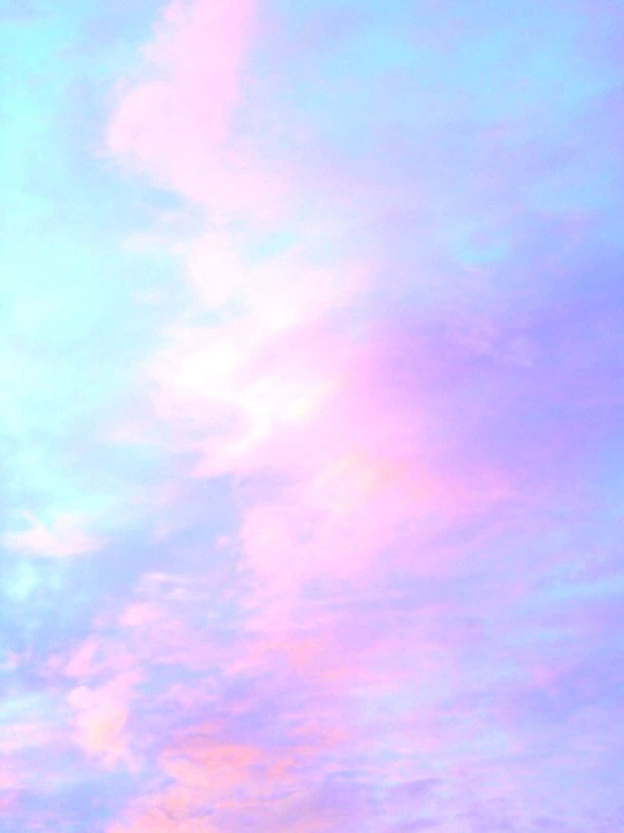 Malambot na Ulap Lavender Pastel Purple Aesthetic Background Wallpaper