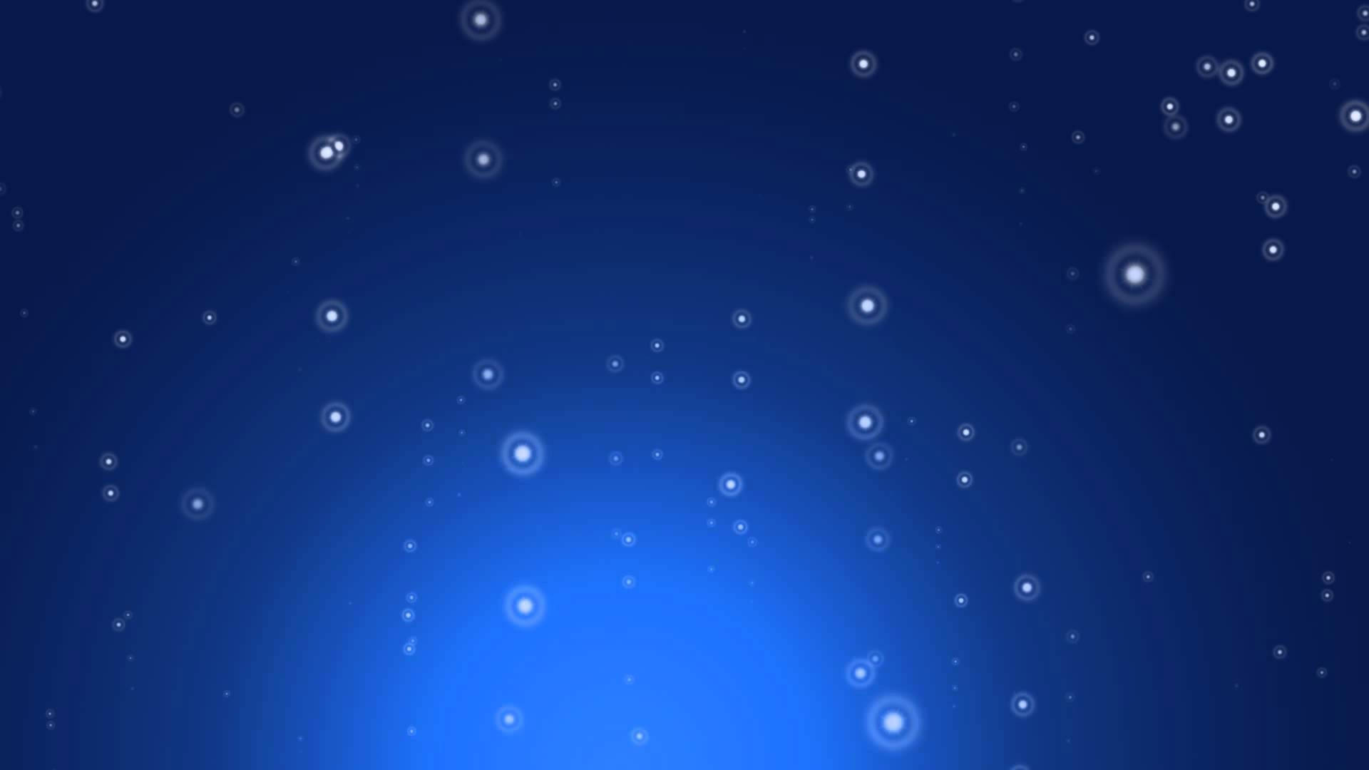 Malamig na Asul na mga Partikulo Wallpaper