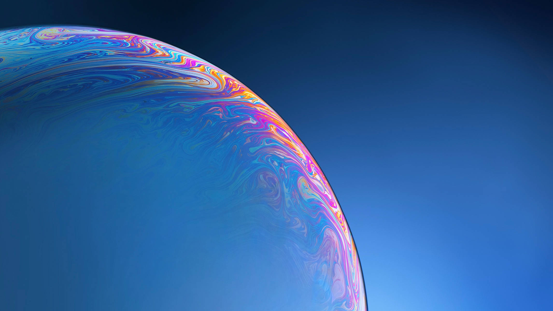 Malamig na iPhone Bubble Surface Wallpaper