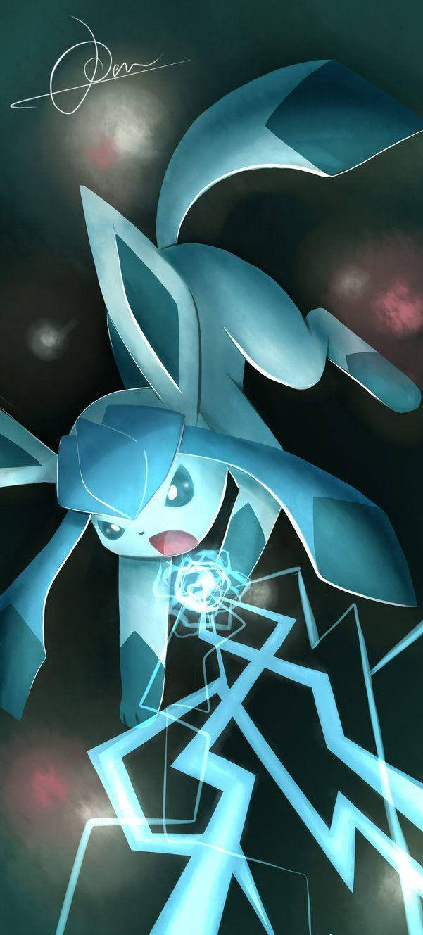 Malamig na Sulyap ni Glaceon Wallpaper