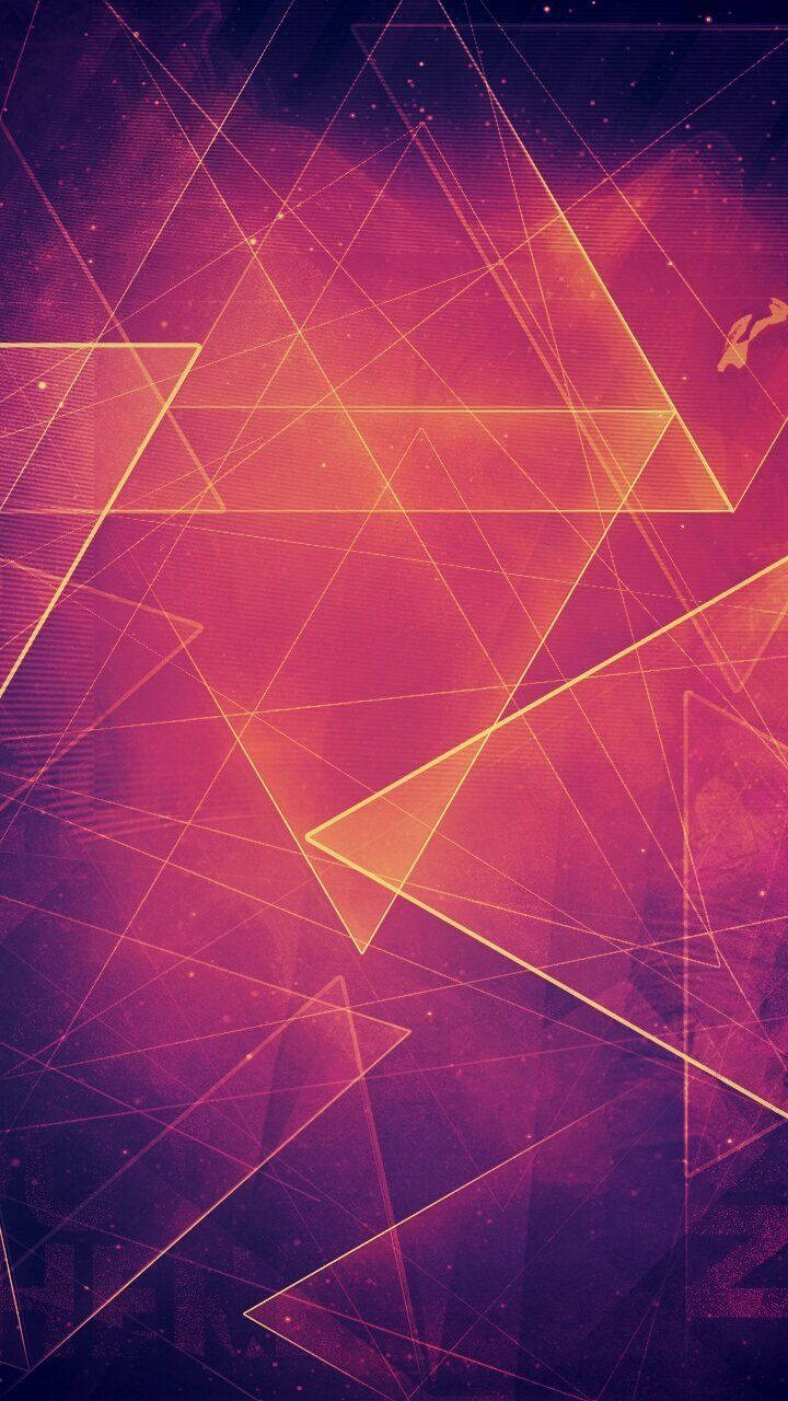 Malamig na Triangle ng Telepono Wallpaper