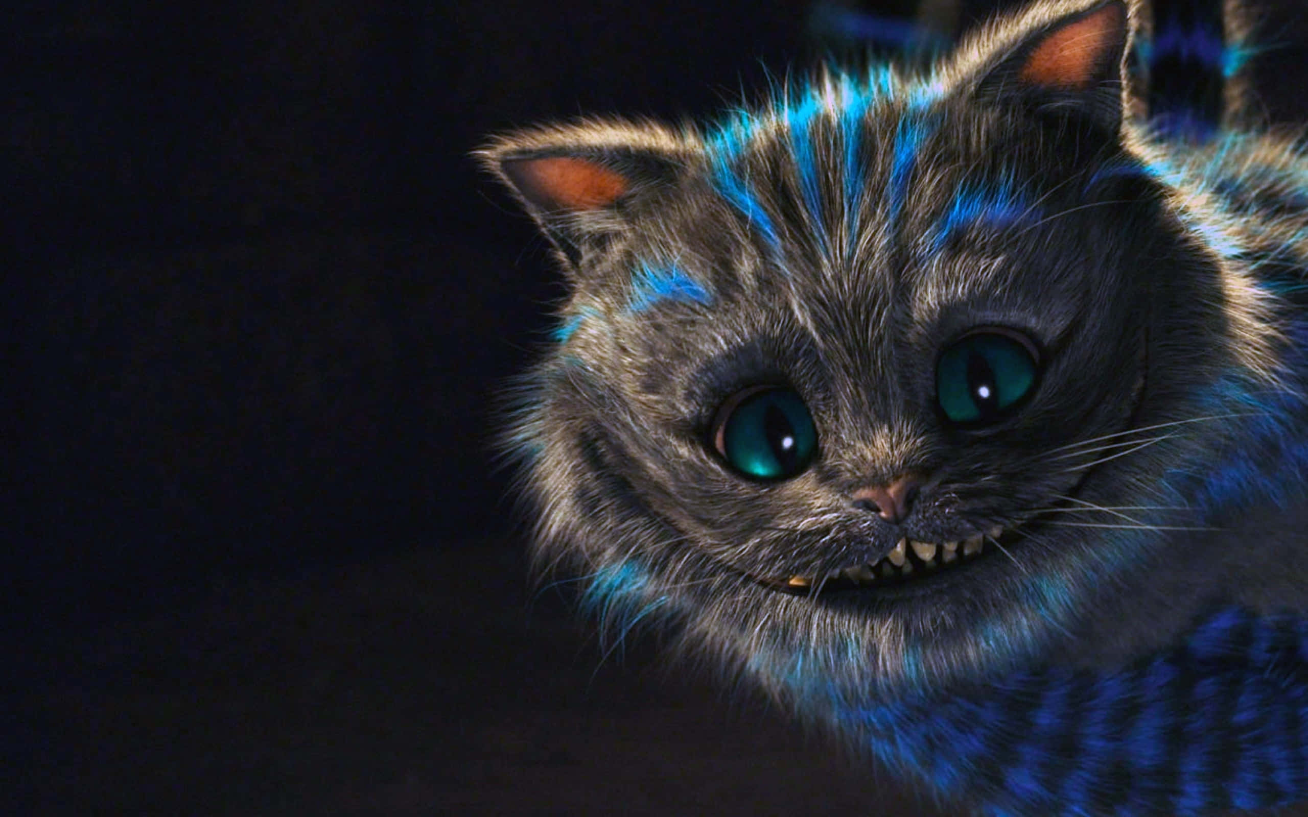 "Malapad na Ngiti: Ang Pusang Cheshire" Wallpaper