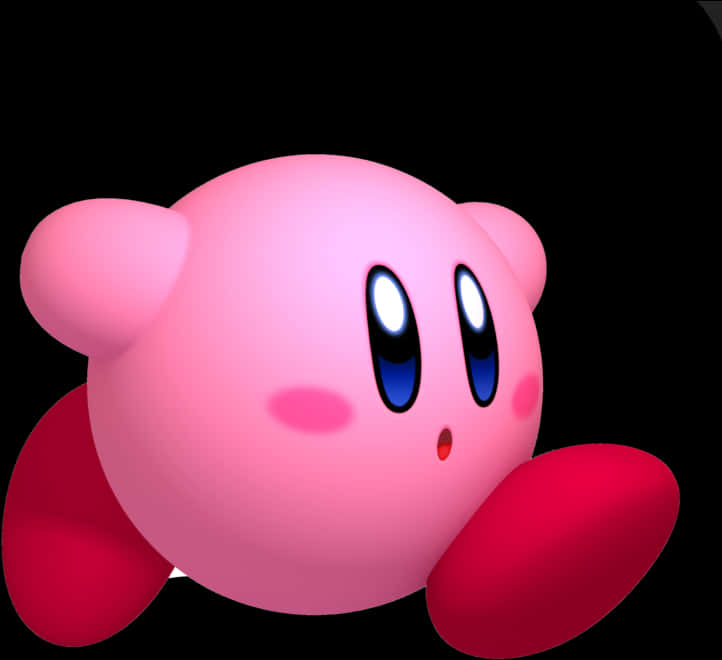 Malapitan na Si Kirby Wallpaper