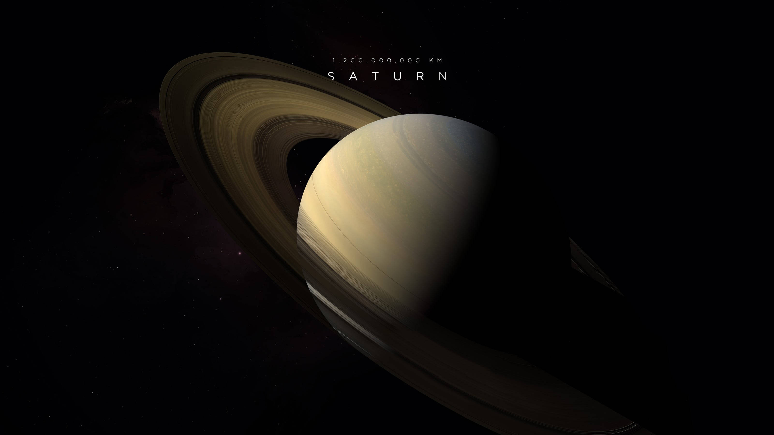Malayong Saturno 4K Wallpaper
