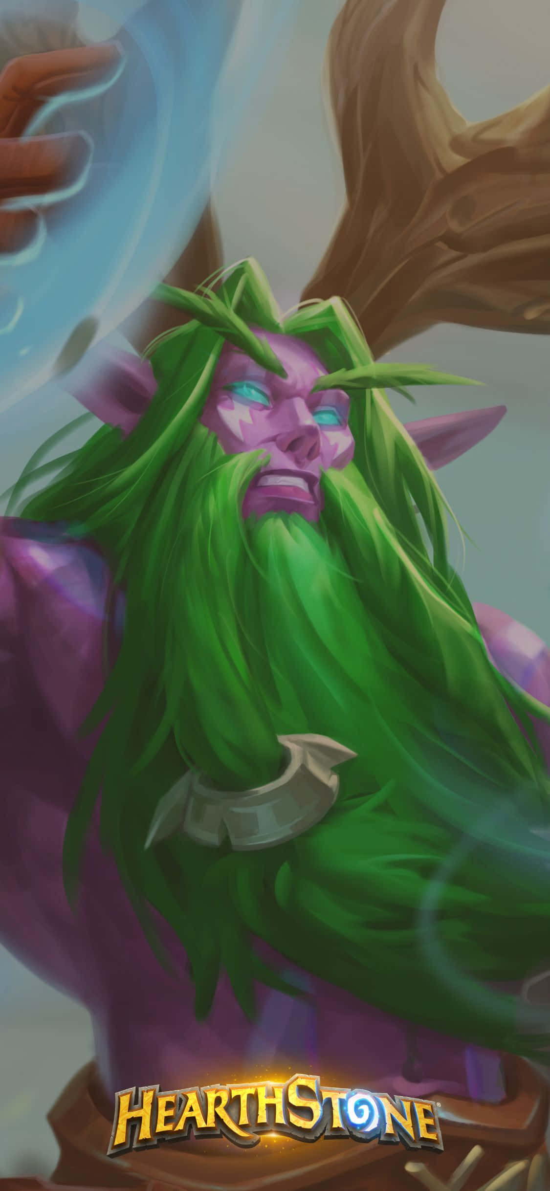 Malfurion Stormrage iPhone XS Hearthstone Background Wallpaper
