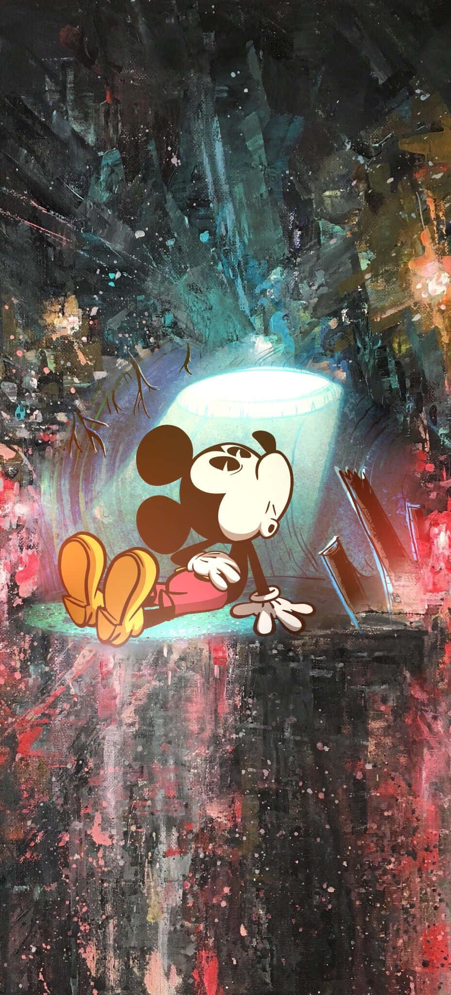 Maligayang Pagdating sa Bahay ni Mickey & Minnie Wallpaper