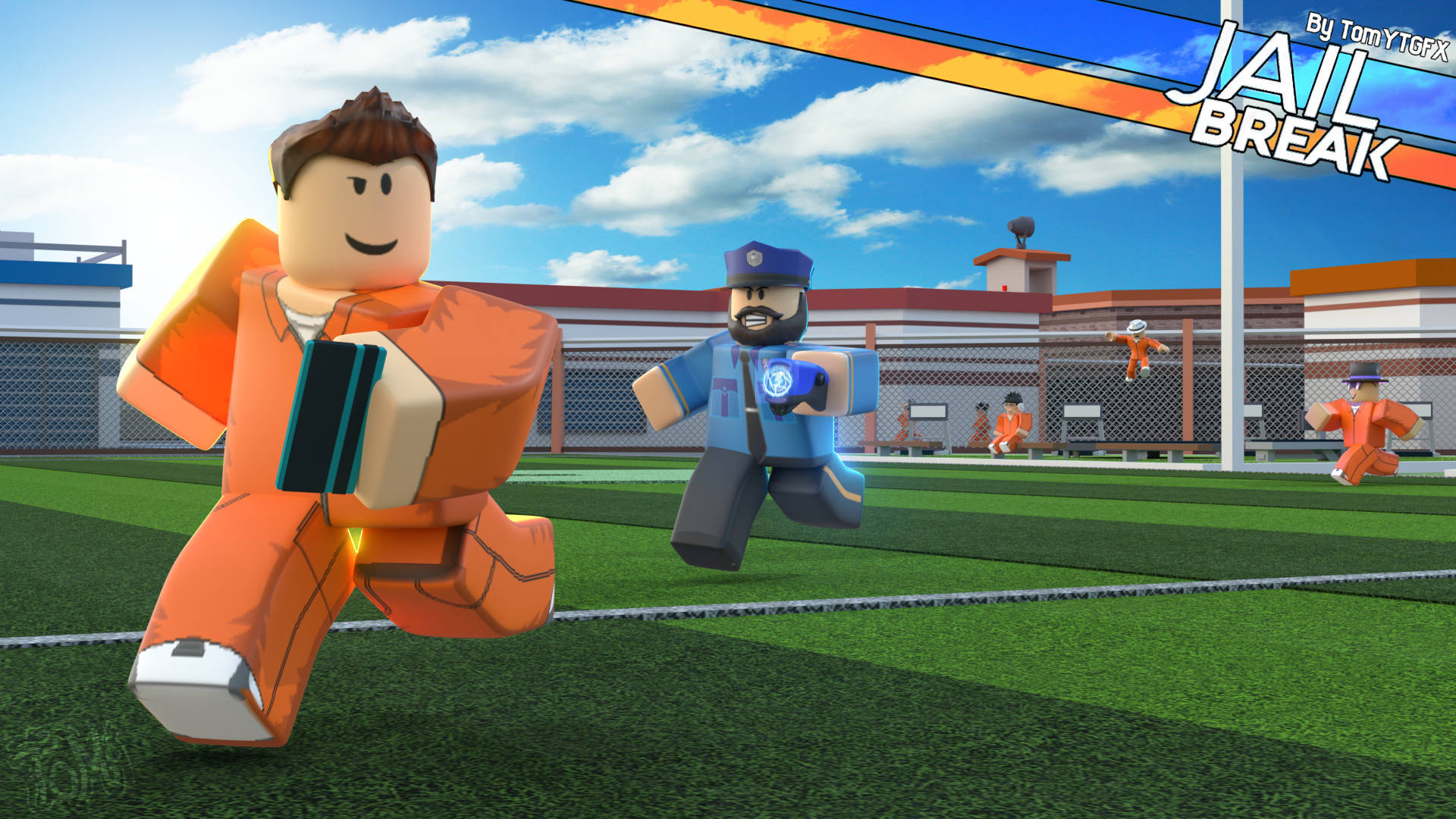 Maligayang pagdating sa kapana-panabik na mundo ng Jailbreak sa Roblox! Wallpaper