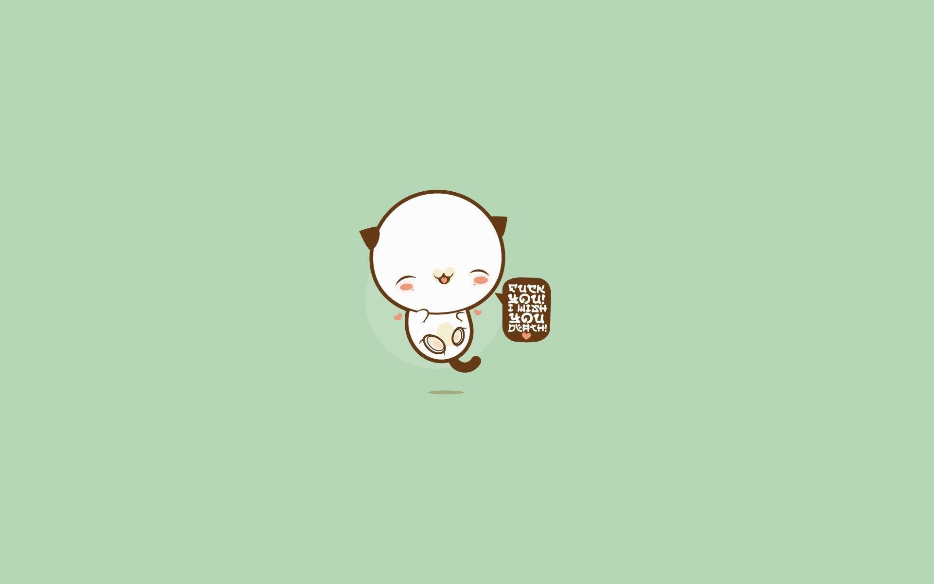 Maliit na Hayop na Kawaii na Nagdudulot ng Malaking Ngiti Wallpaper