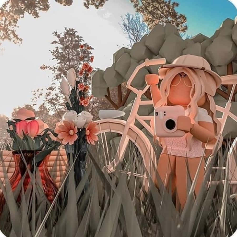 Malikhaing Aesthetic na Paggawa sa Roblox! Wallpaper