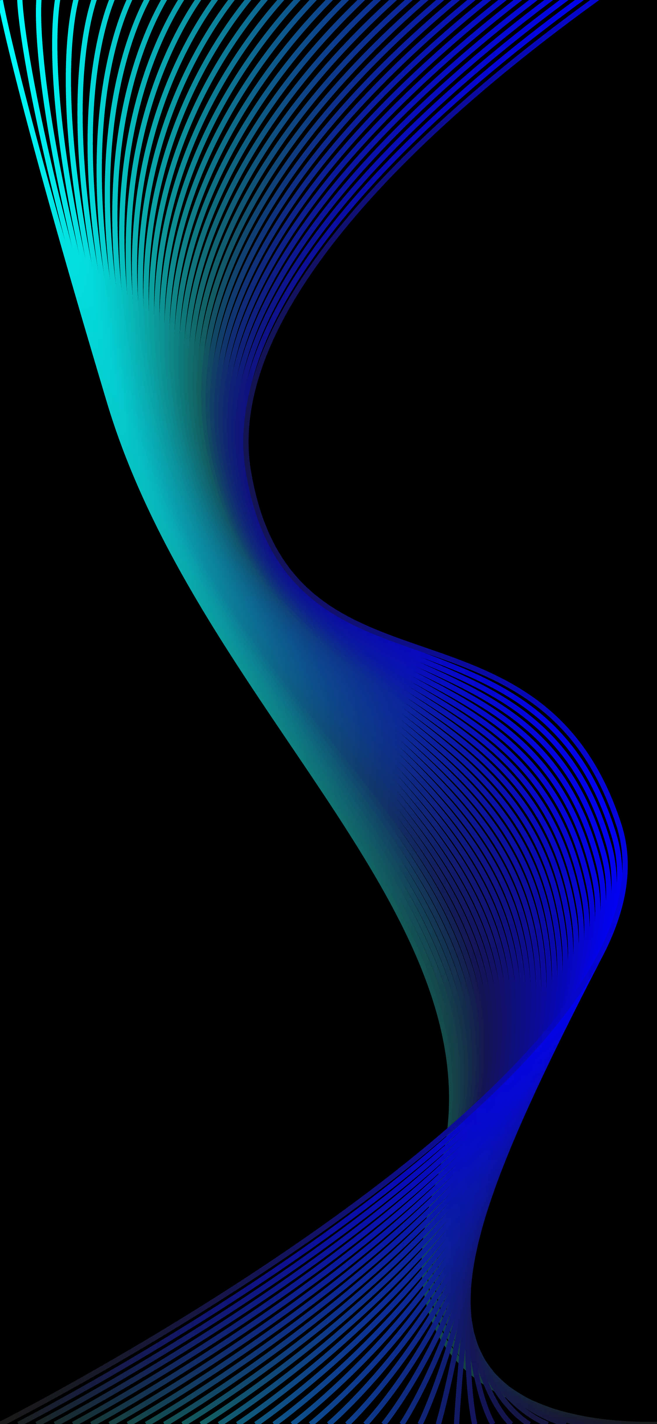 Maliwanag at Makulay na OLED Display Wallpaper