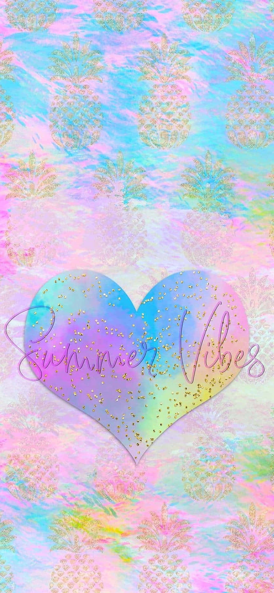 Maliwanag at Makulay na Pastel na Bahaghari na iPhone Wallpaper